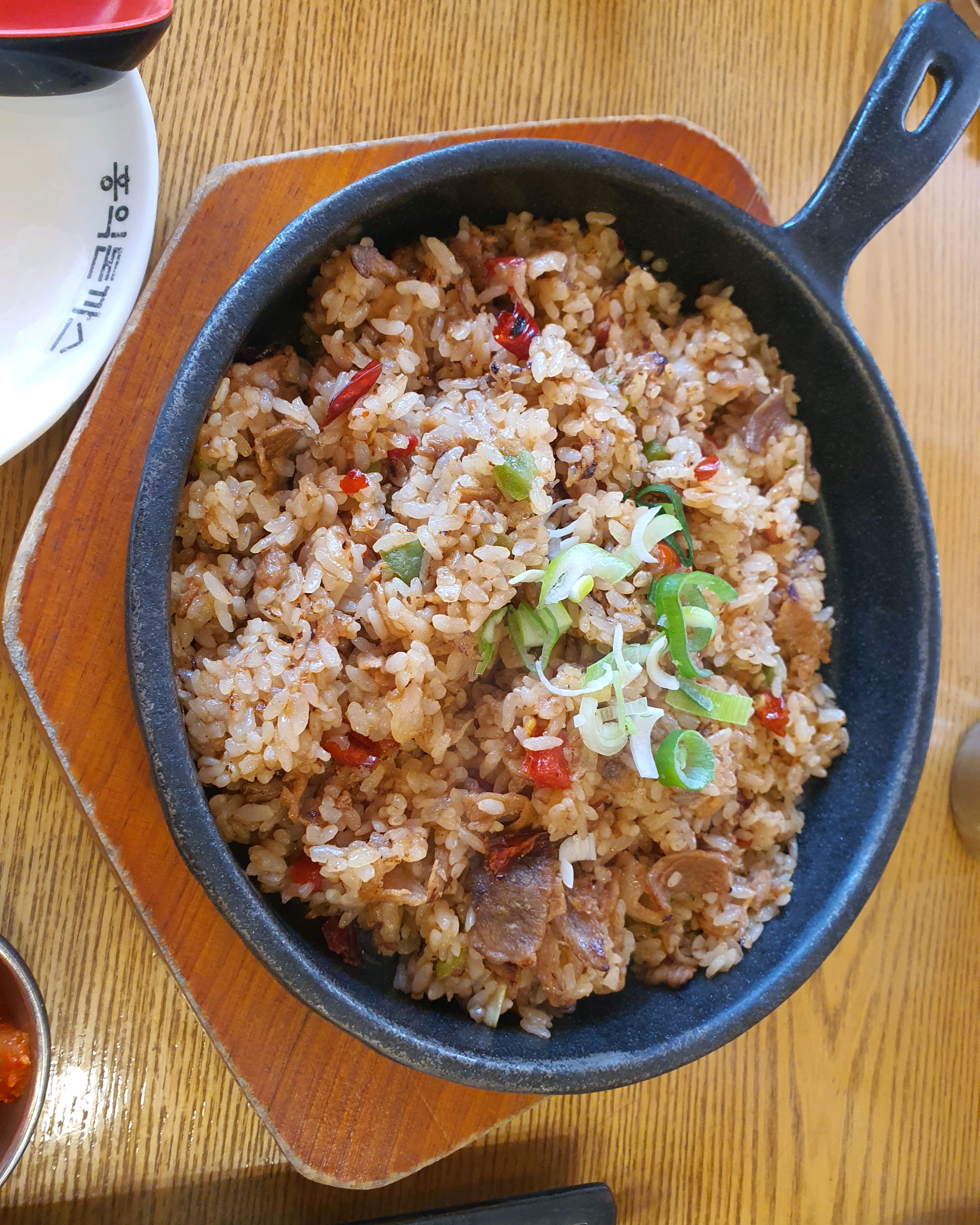 처음주문해본 모둠 돈가스. - 온양온천 맛집 홍익돈까스 온양온천점