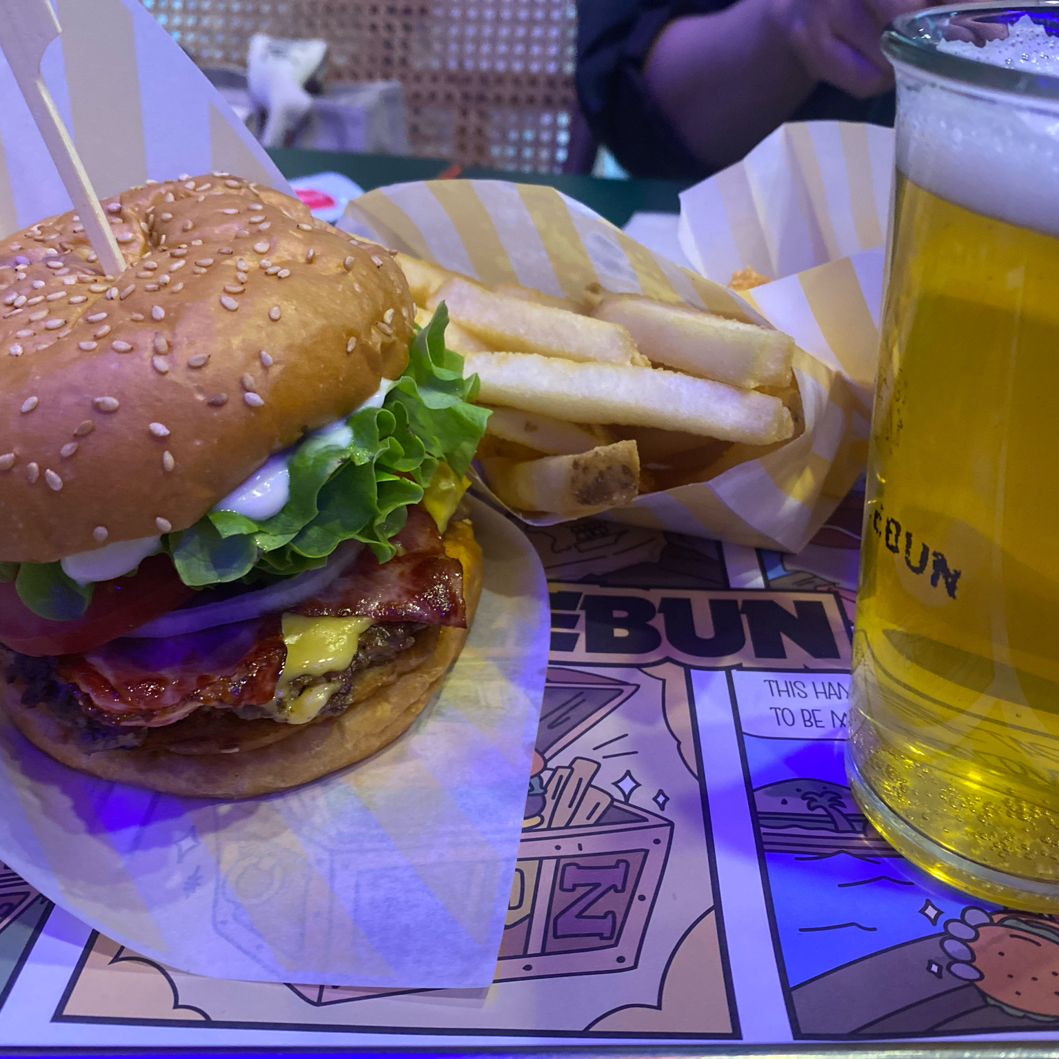 정자역 맛집 브리즈번버거앤비어 내돈내산 방문리뷰
