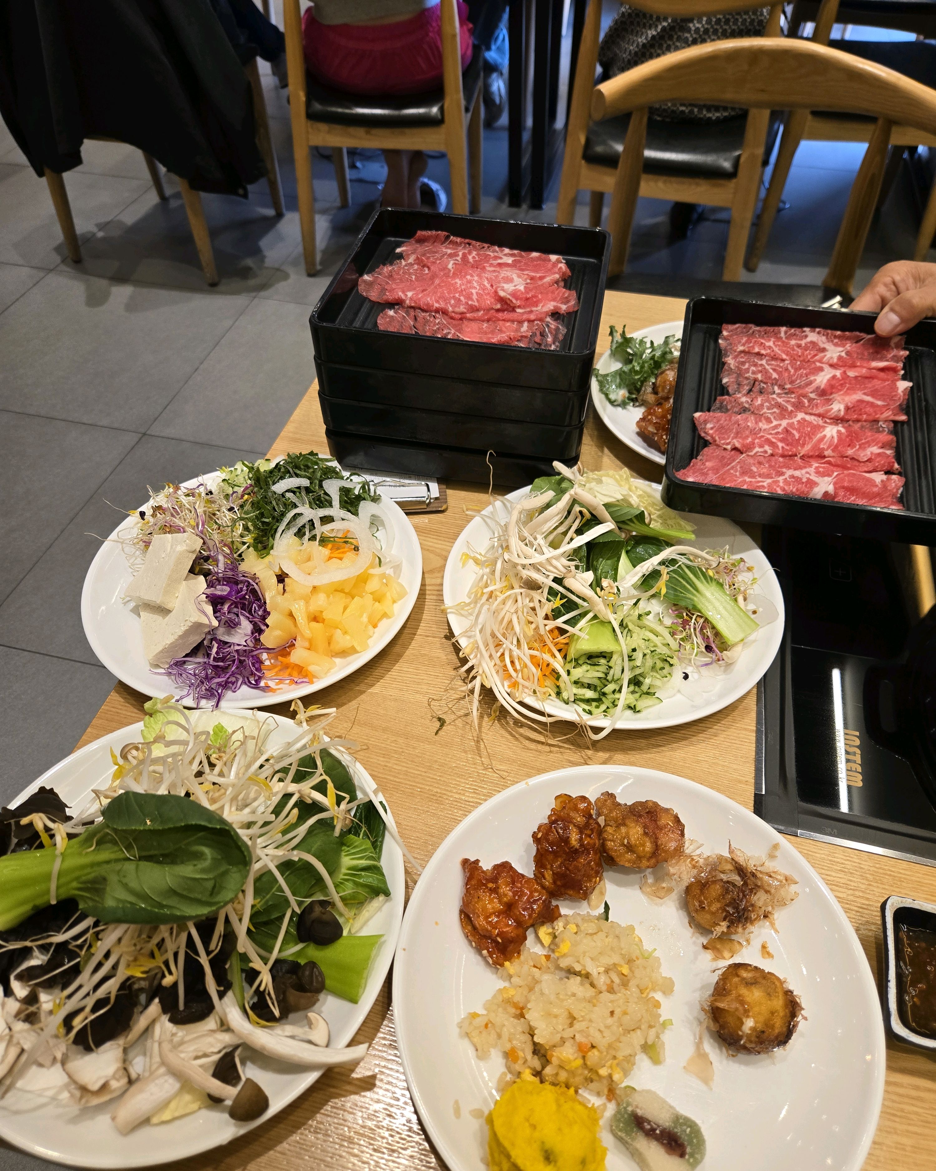 진짜 이만원의 행복이에용ㅋㅋㅋ - 경산 맛집 샤브20 경산점