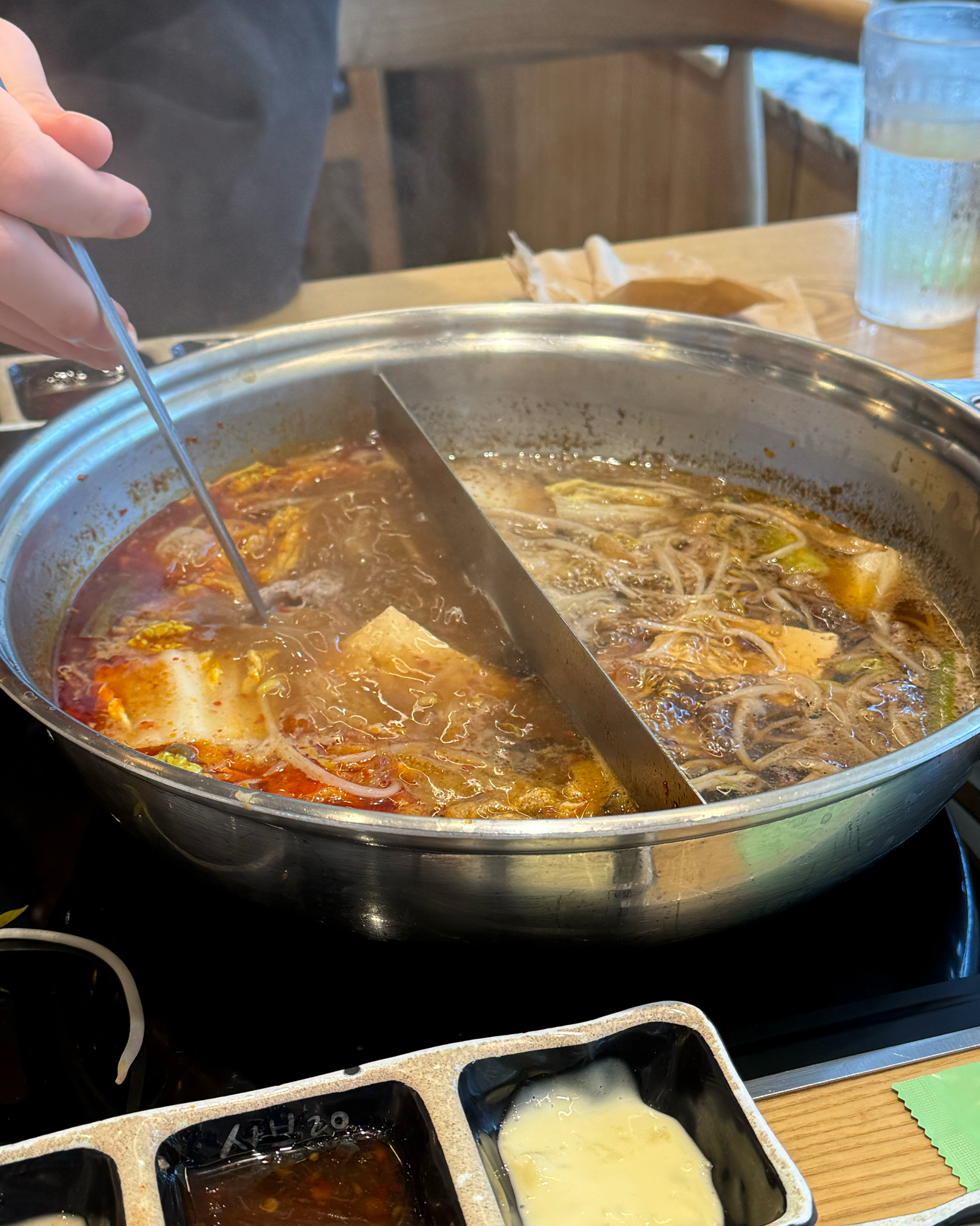 한번 먹고 넘 깔끔하고 맛있게 먹어서 또 다시 방문했어요 🫶 - 부천시청역 맛집 샤브20 부천시청점