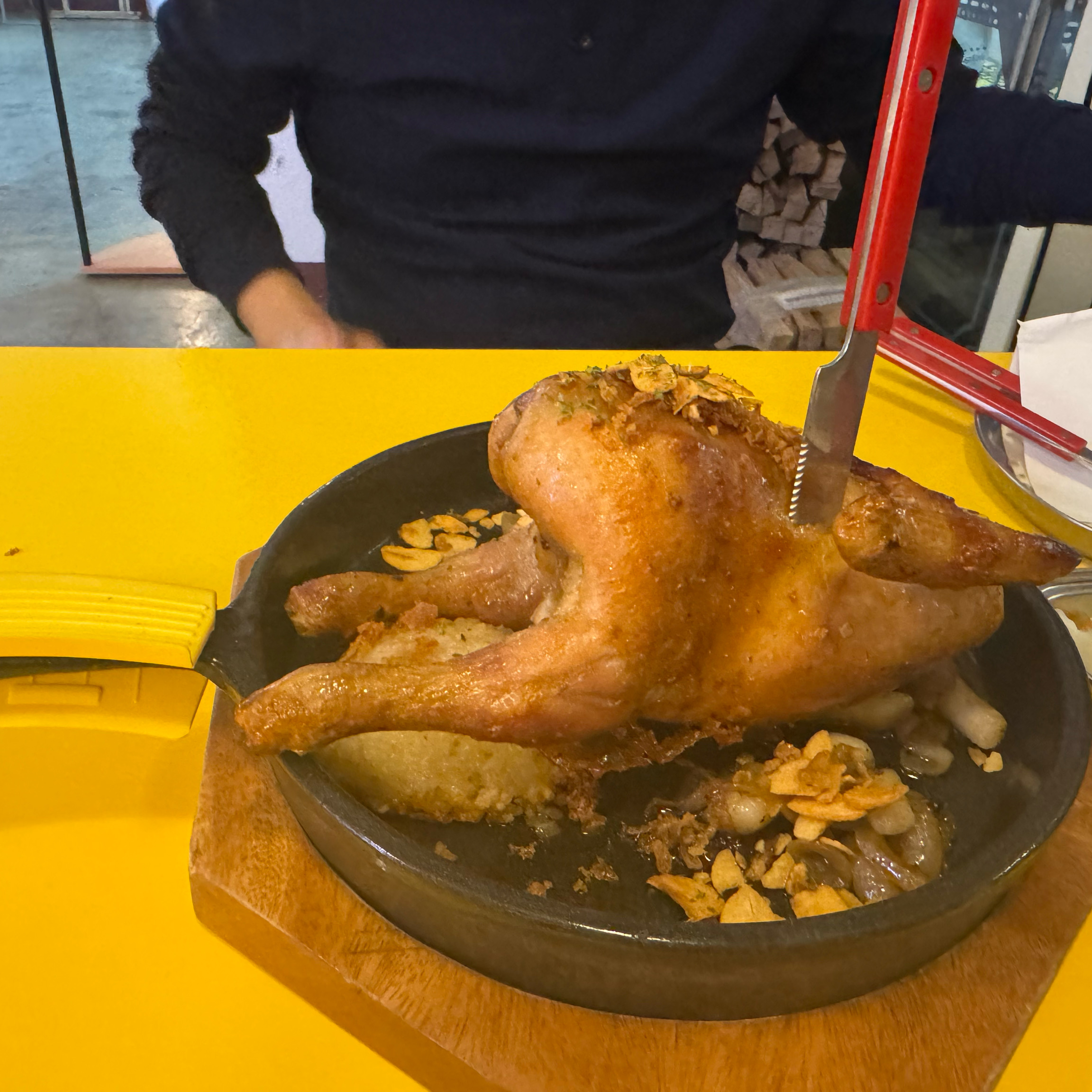 세번째 방문이예요 이번엔 장작구이 처음 먹어봤는데 - 불당동 맛집 미트미트