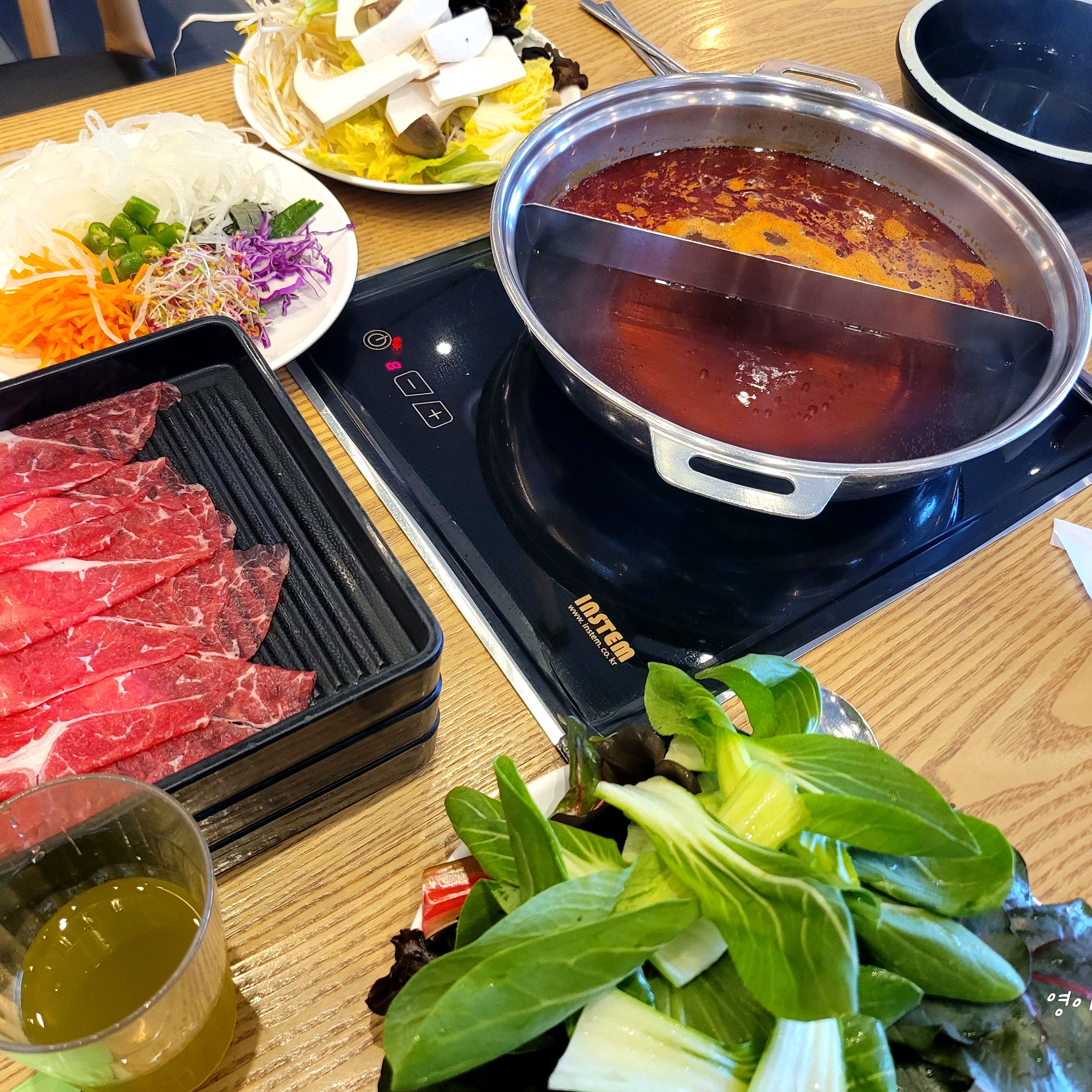 주말이라 사람이 너무 많아 정신이 없네요 - 김해 봉황동 맛집 샤브20 김해봉황점