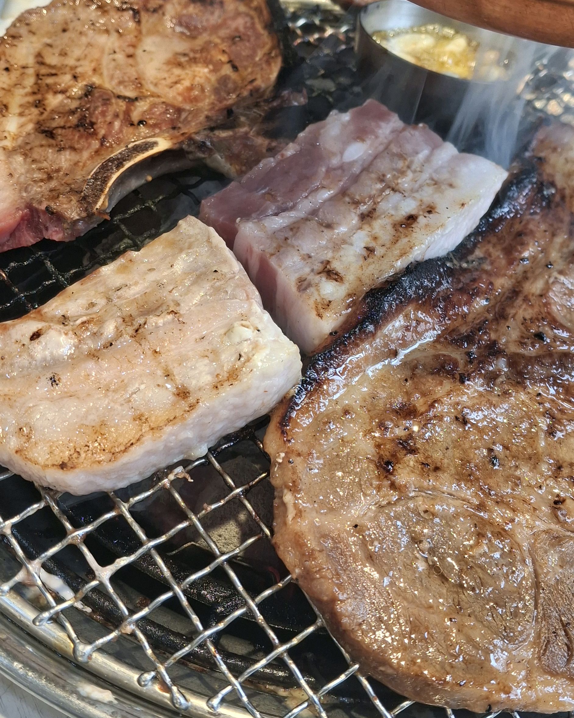 가격이 올랐더라구요 21,900원! 맛나게 배부르게 잘 먹었네요^^ - 김포 장기동 맛집 명륜진사갈비 김포장기점