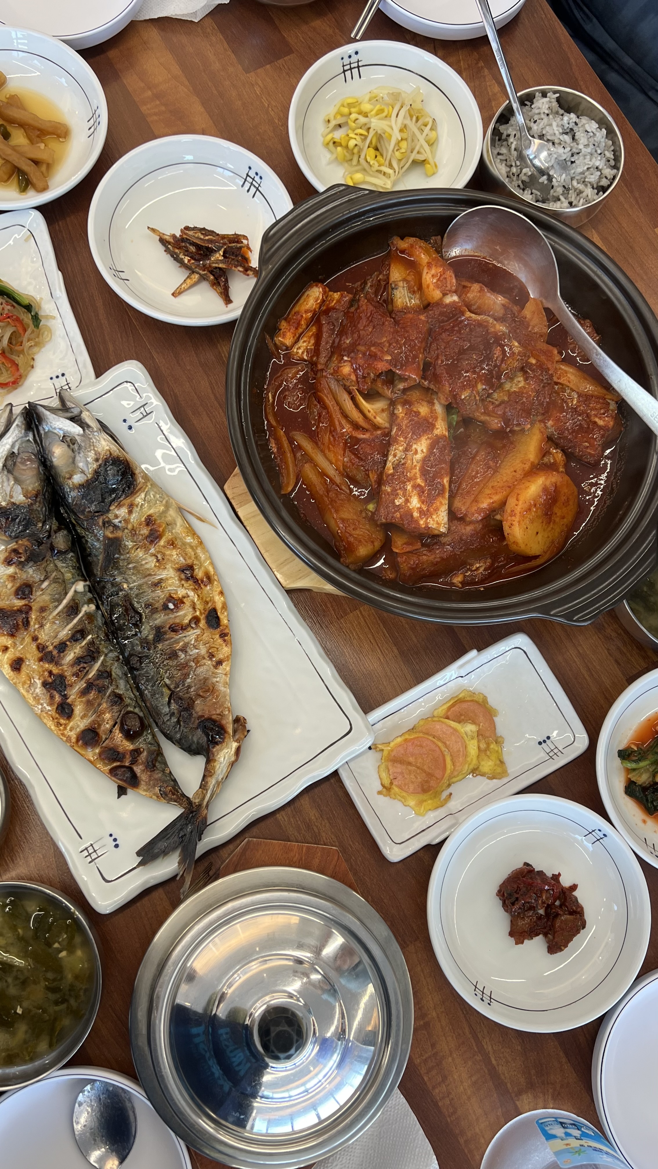 와... 진짜 너어무 맛있어요 인생 갈치조림 입니당 - 제주 맛집 논짓물식당
