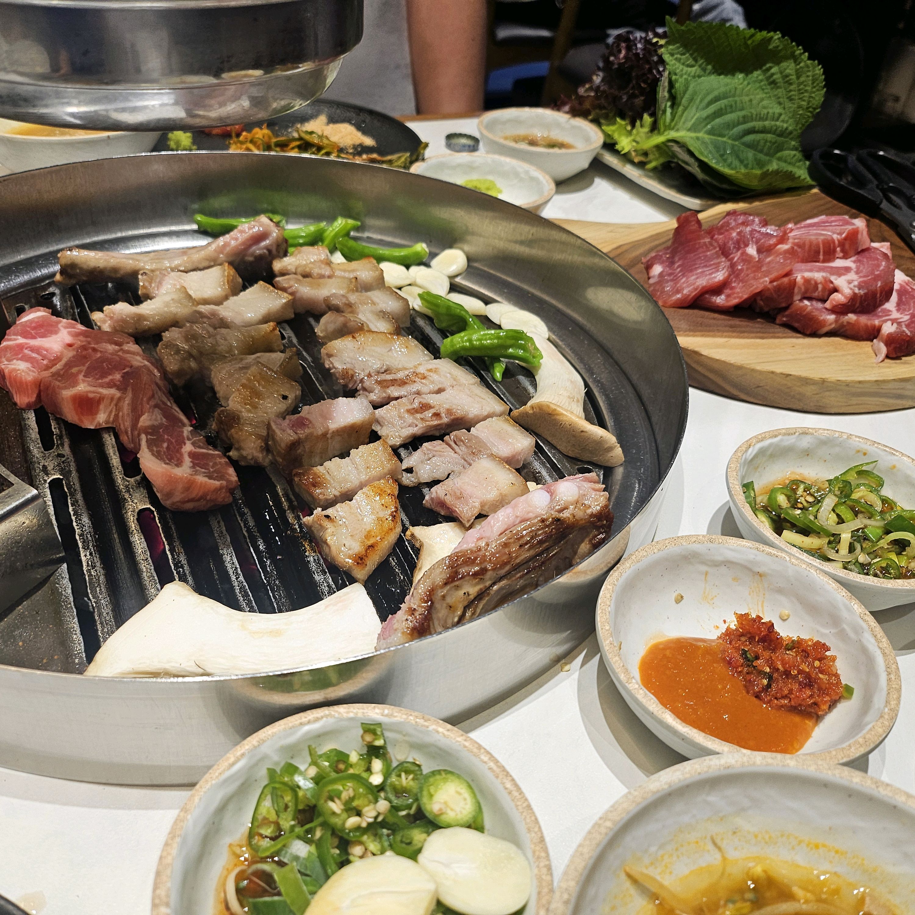 정자역 맛집 마장돈백갈비 정자역점 내돈내산 방문리뷰