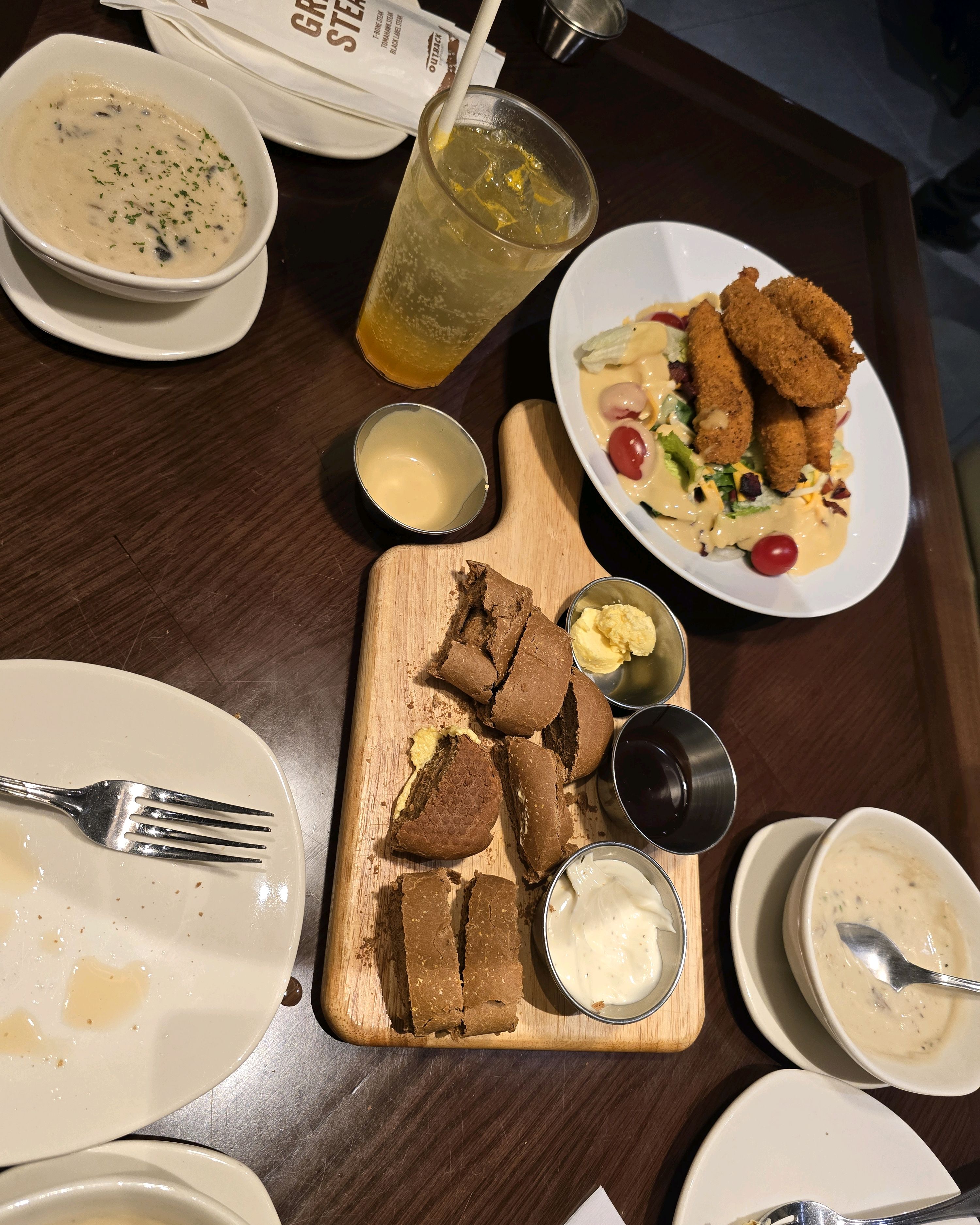 천호동 맛집 아웃백스테이크하우스 천호현대점 내돈내산 감동리뷰