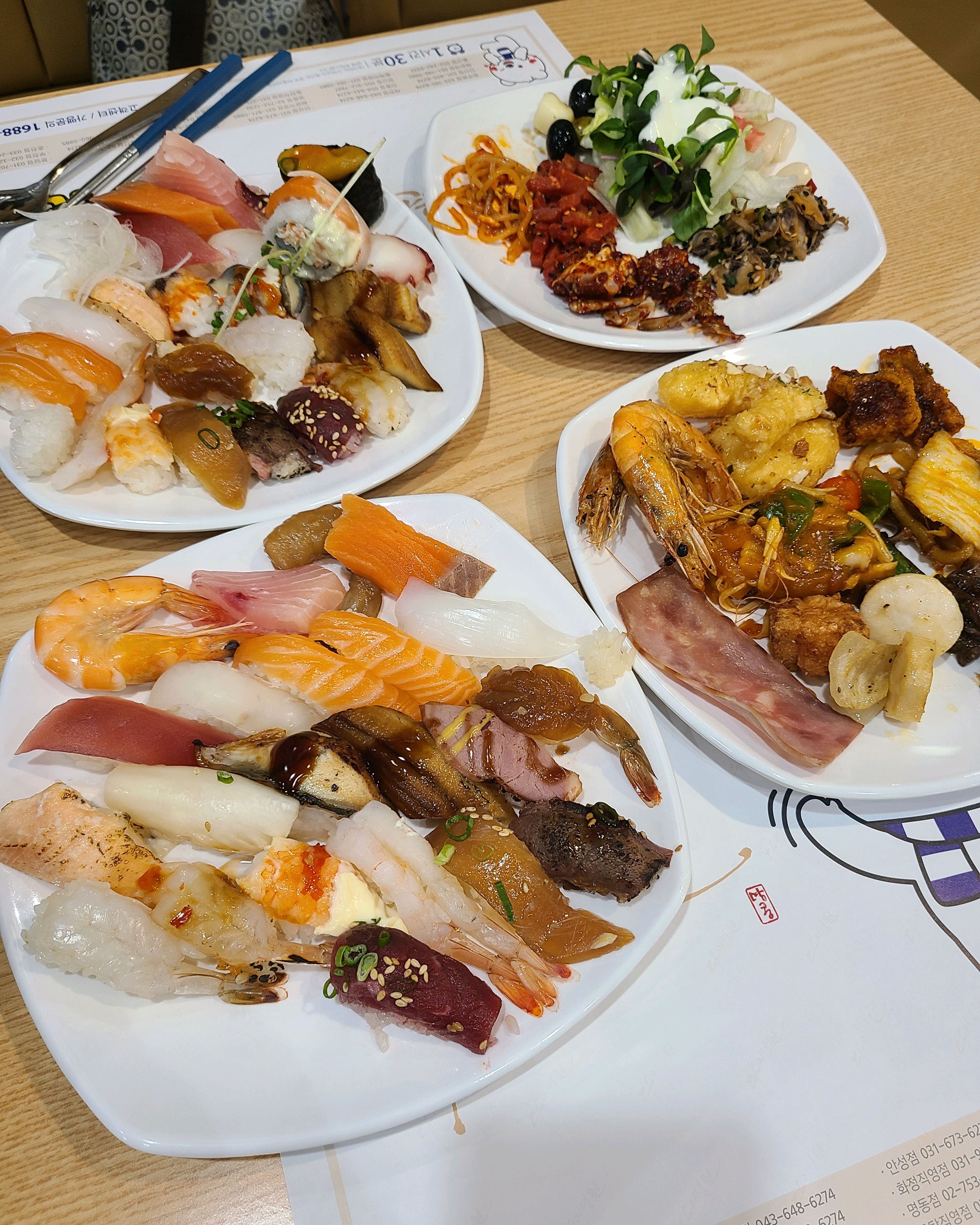 부천 초밥 뷔페 중 그나마 괜찮은 곳 - 상동역 맛집 다이닝원 부천상동점