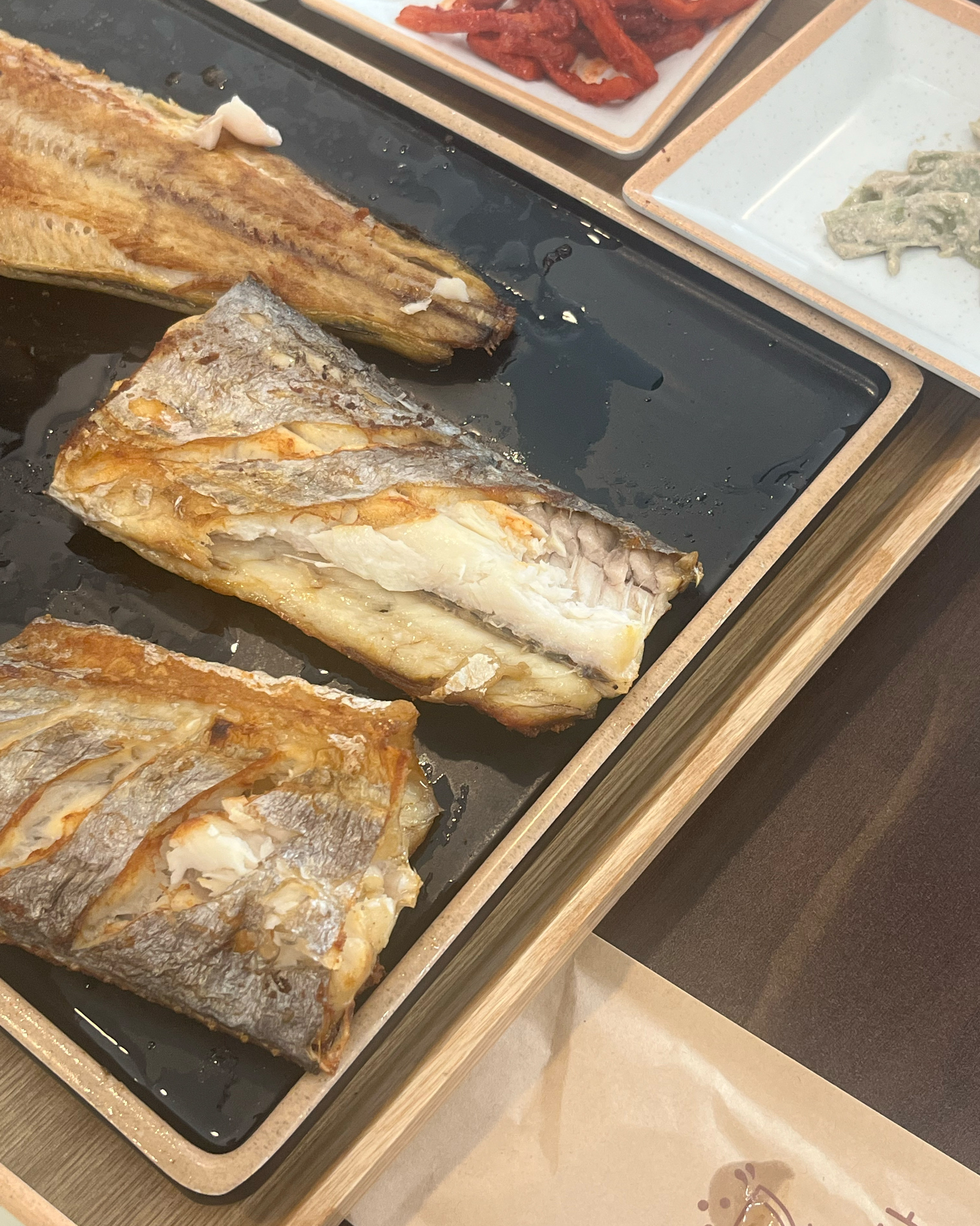 너무 맛있어서 먹다가 찍어버렸네요 ㅎㅎ - 천호동 맛집 92화덕구이