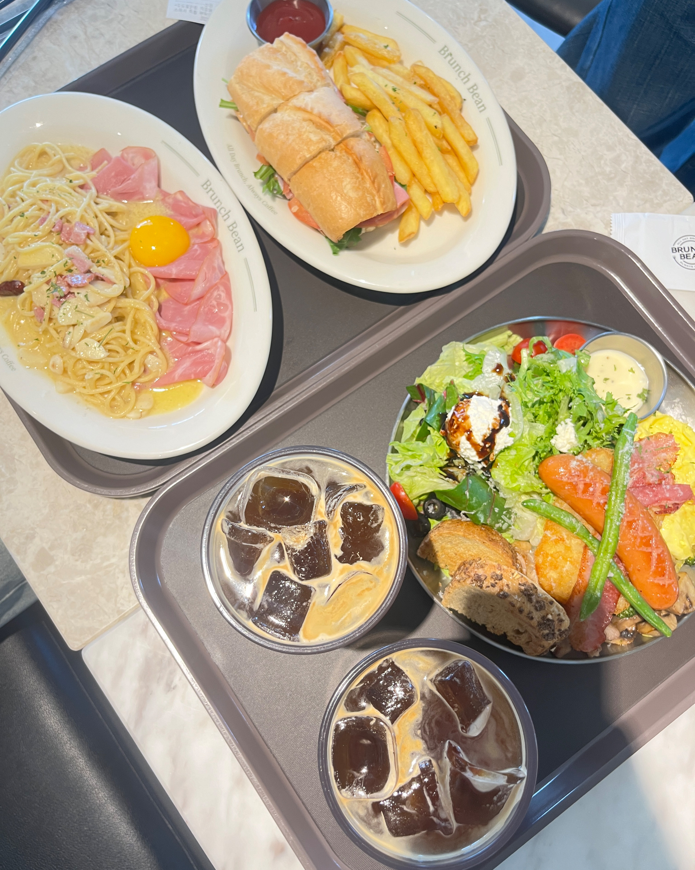 음식이 맛있고 매장도 깨끗해요! - 구월동 맛집 브런치빈 구월점