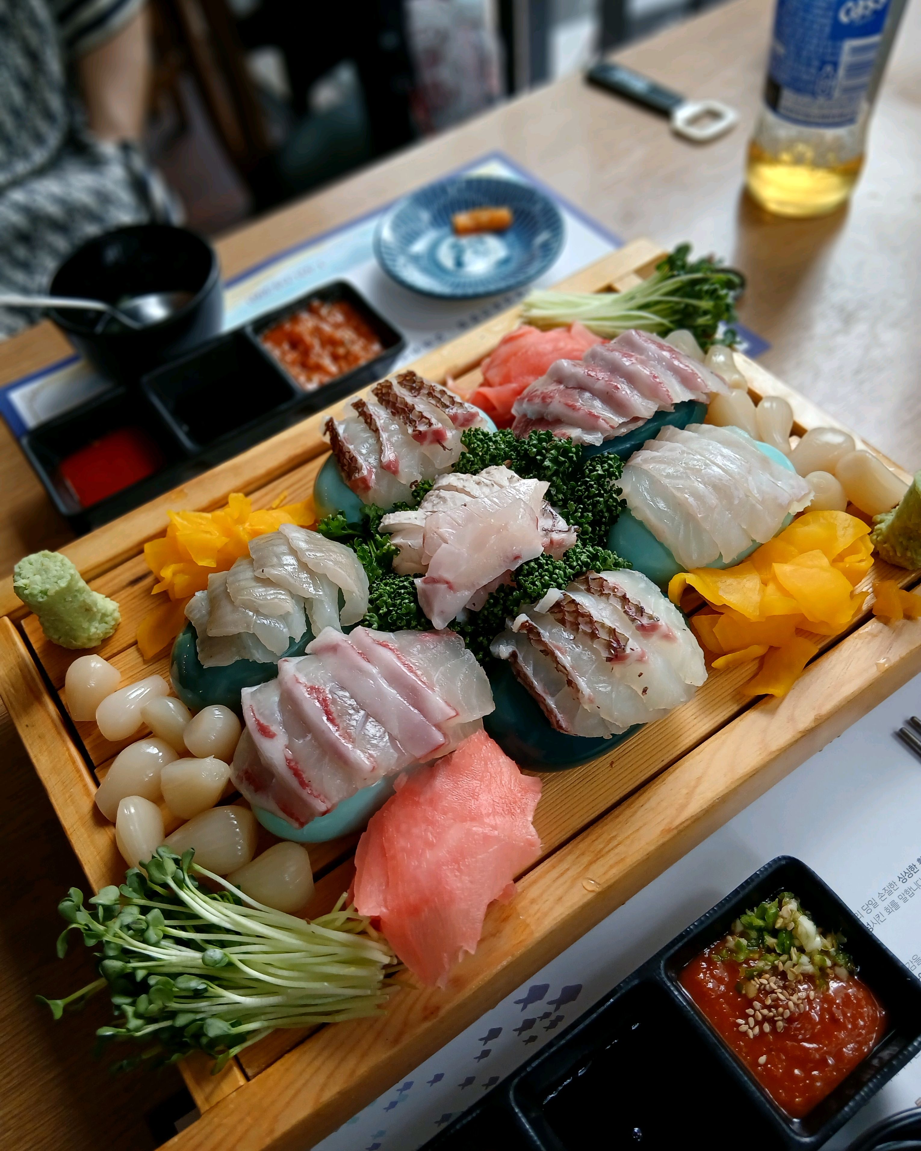 정자역 맛집 물고기자리 정자점 내돈내산 방문리뷰