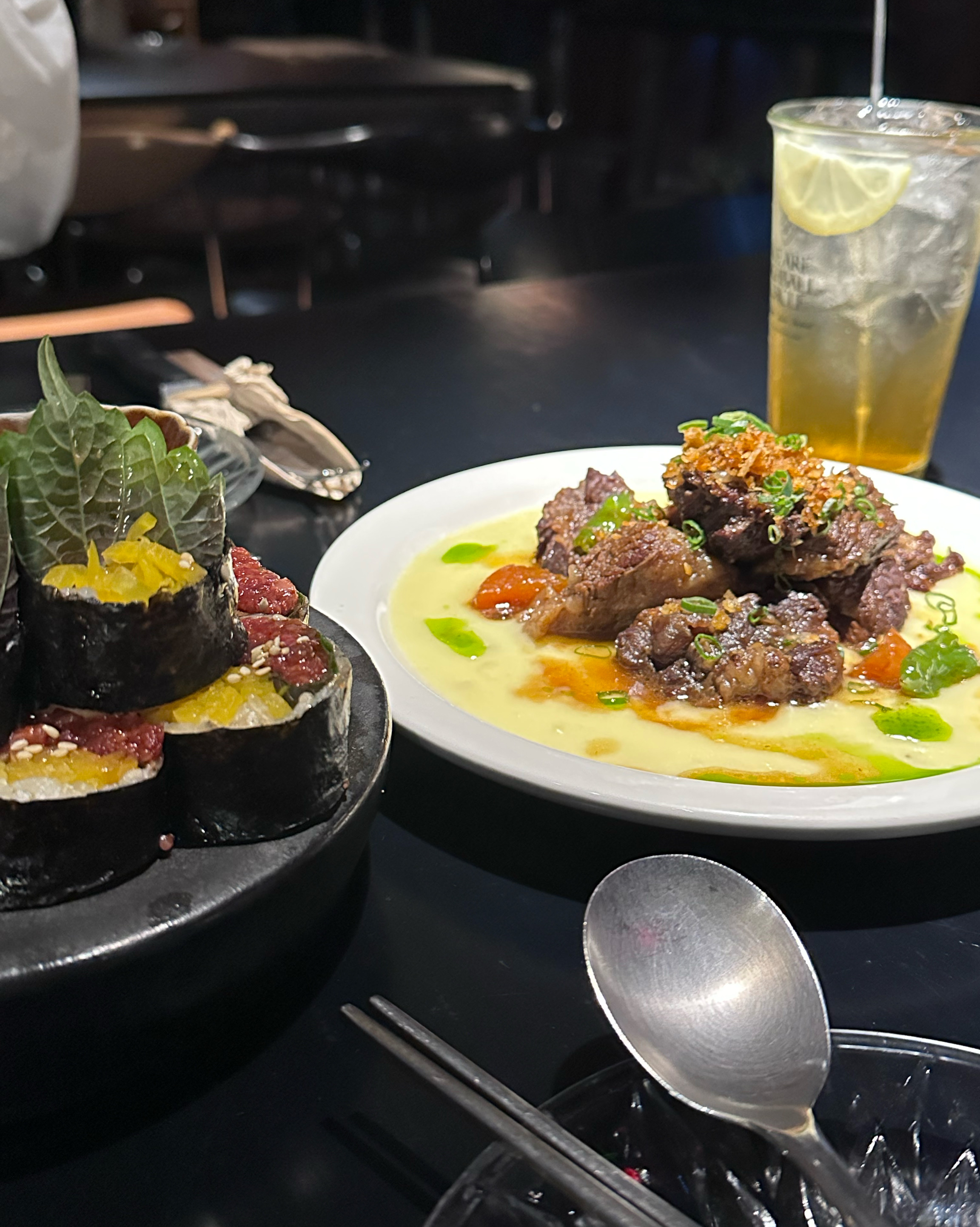 음식이 다 맛있어요!! 특히 흑임자하이볼이 너무 취향저격입니다 최고예요💗👍 - 불당동 맛집 심도