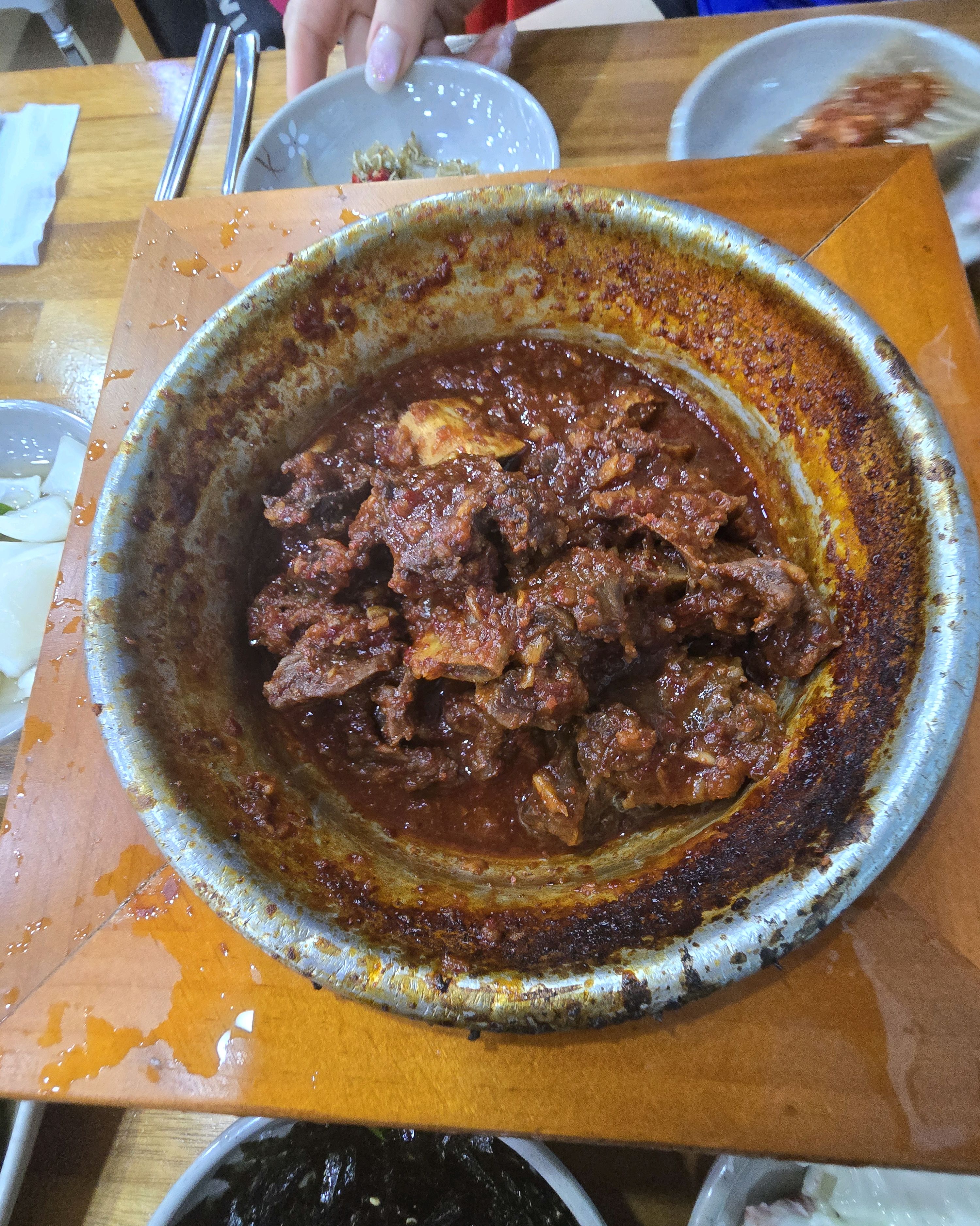 양념도 굿~~^. - 대구 맛집 낙영찜갈비 본점