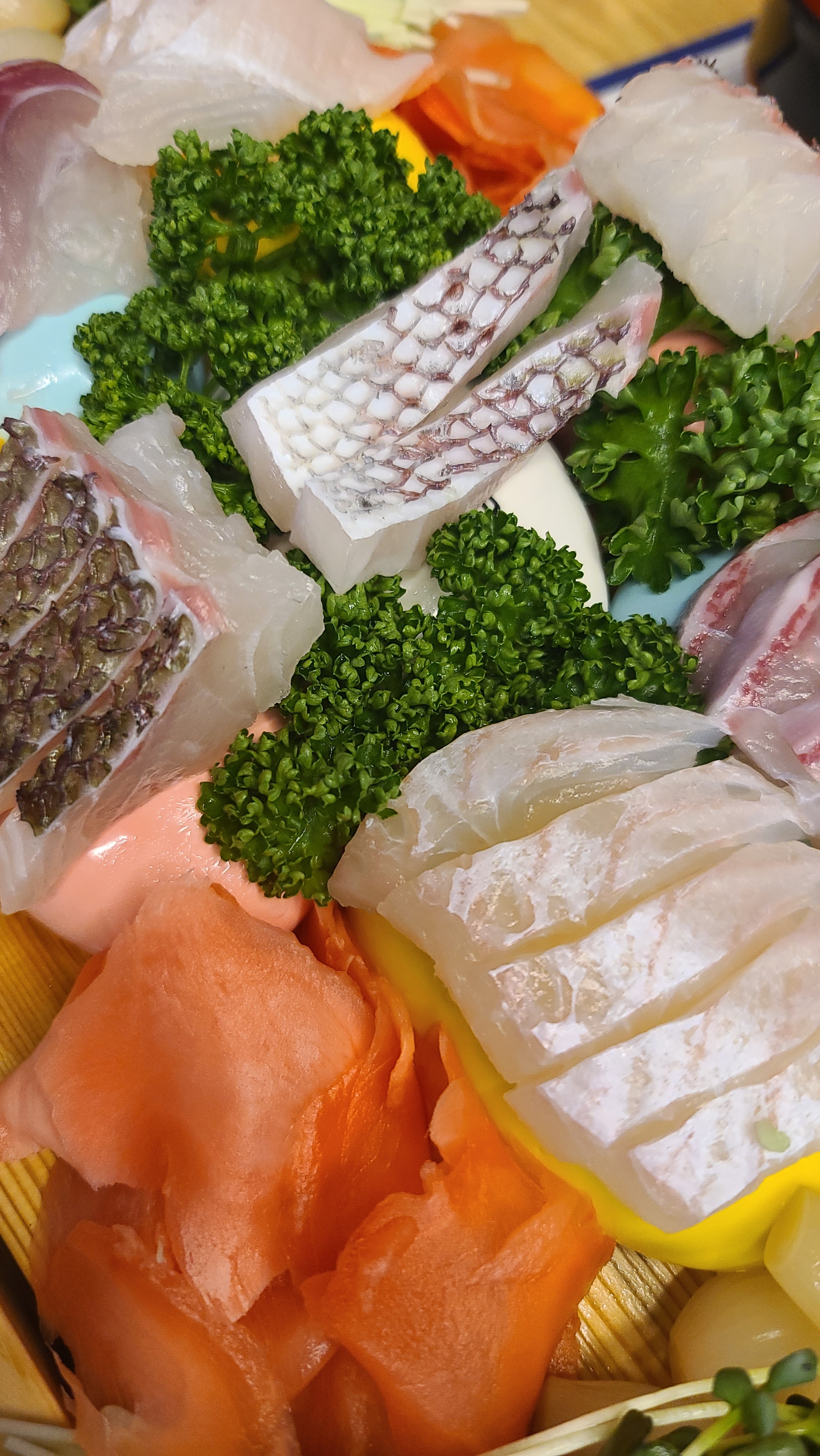 숙성회 부드럽고 쫄깃쫄깃찰진회 맛있게 잘 먹고 왔네요!! - 논현역 맛집 물고기자리 논현점