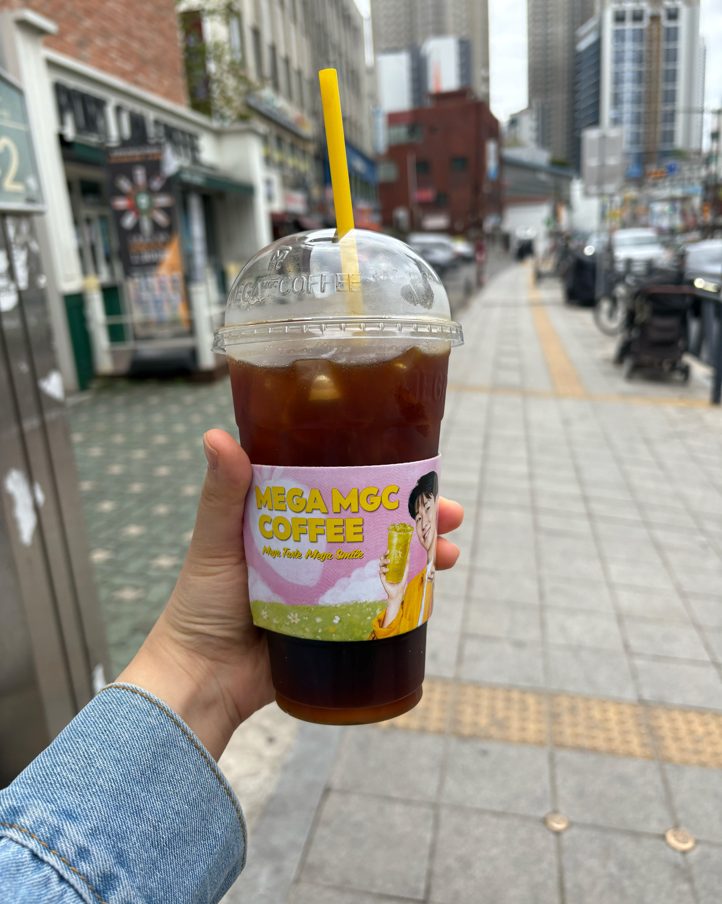 밖에 일하러 나갈때 사가기 좋아요! 제조가 빠릅니다:) - 천호동 맛집 메가MGC커피 천호시장점