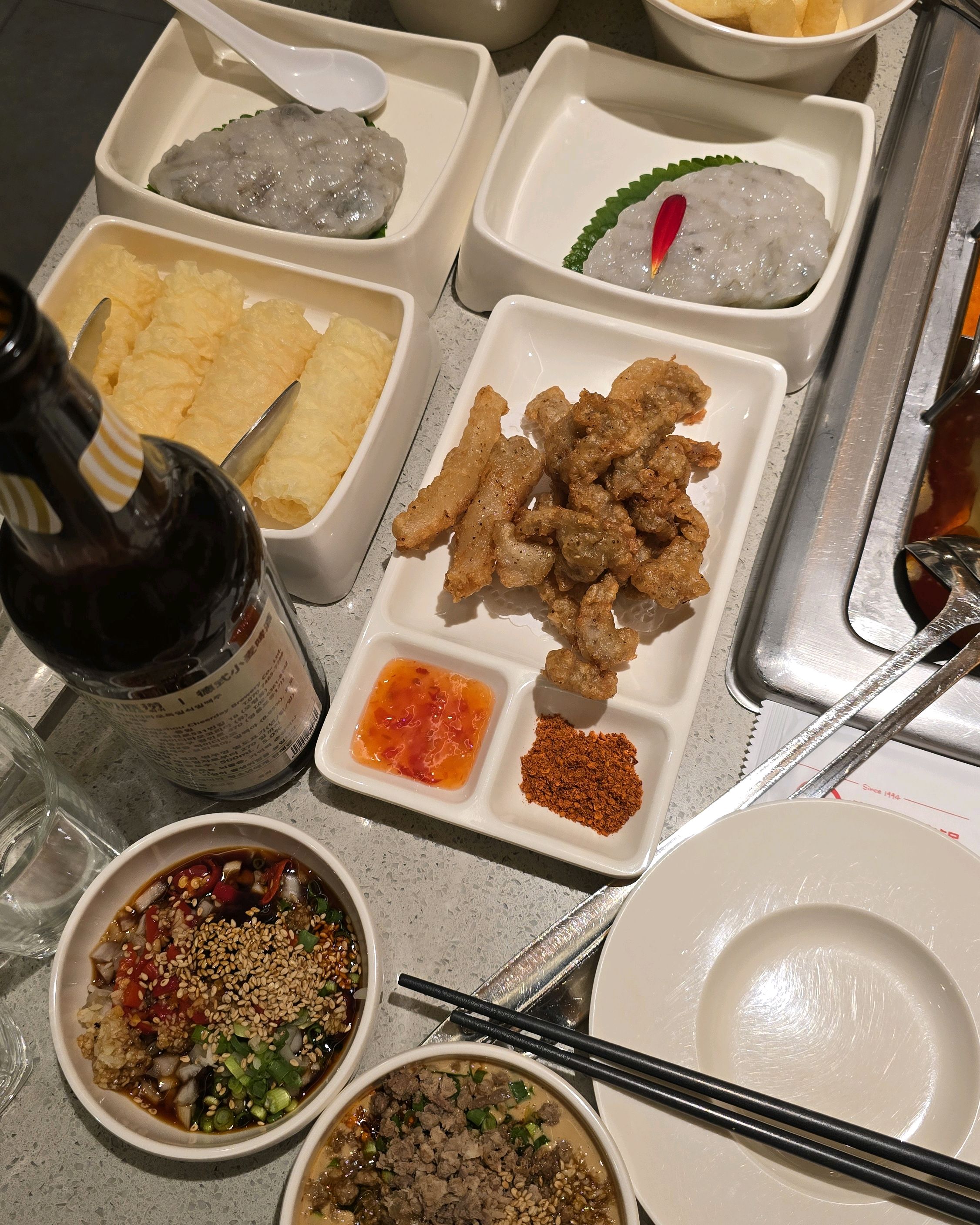 골드회원되고 첫 방문. 원래도 친절하시지만 더더욱 친절해서 감동. - 건대 맛집 하이디라오 건대지점