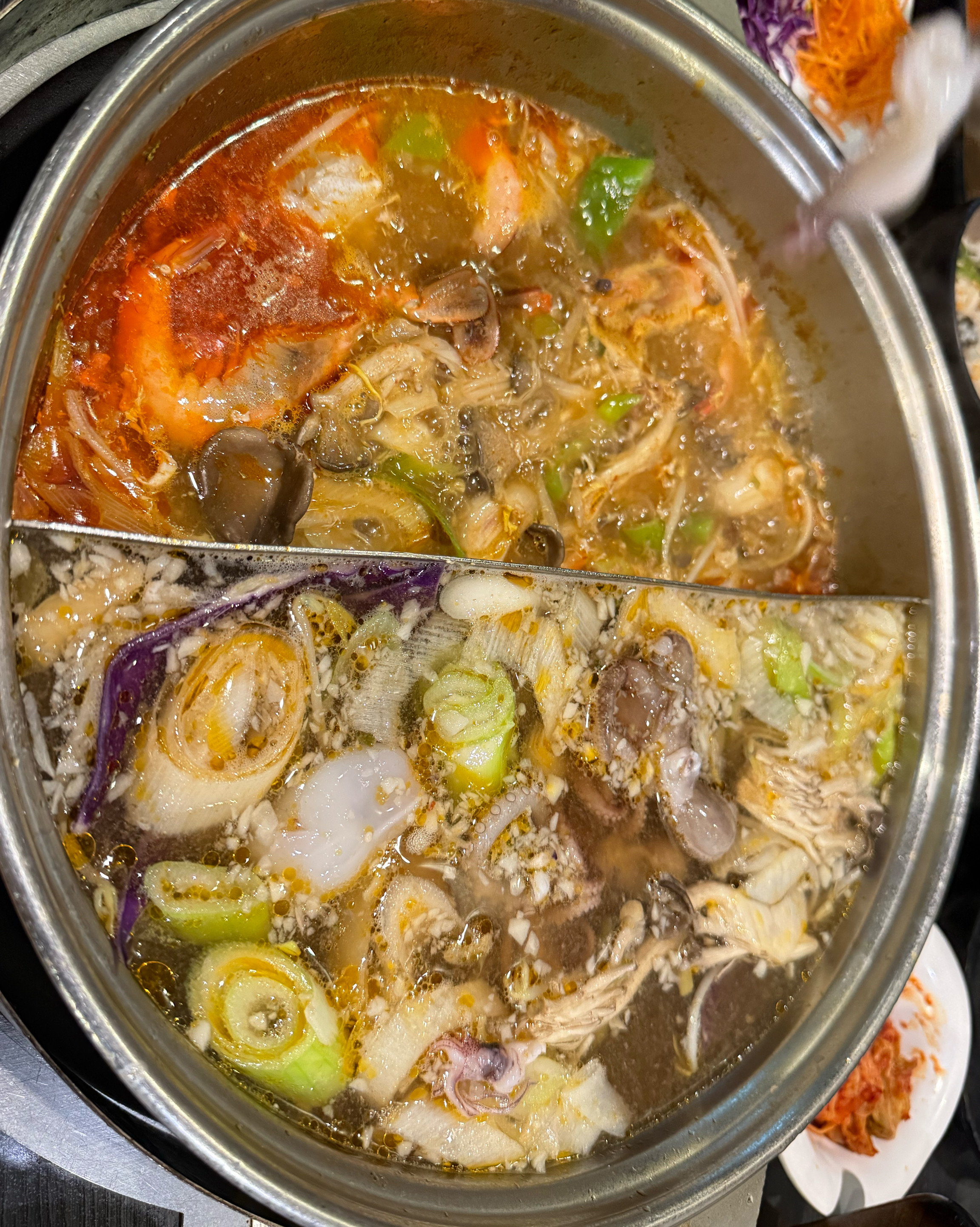 스페셜세트 선택했는데 배불리 먹고 디저트까지 알차게 먹었네요 - 홍제동 맛집 소담촌 홍제점