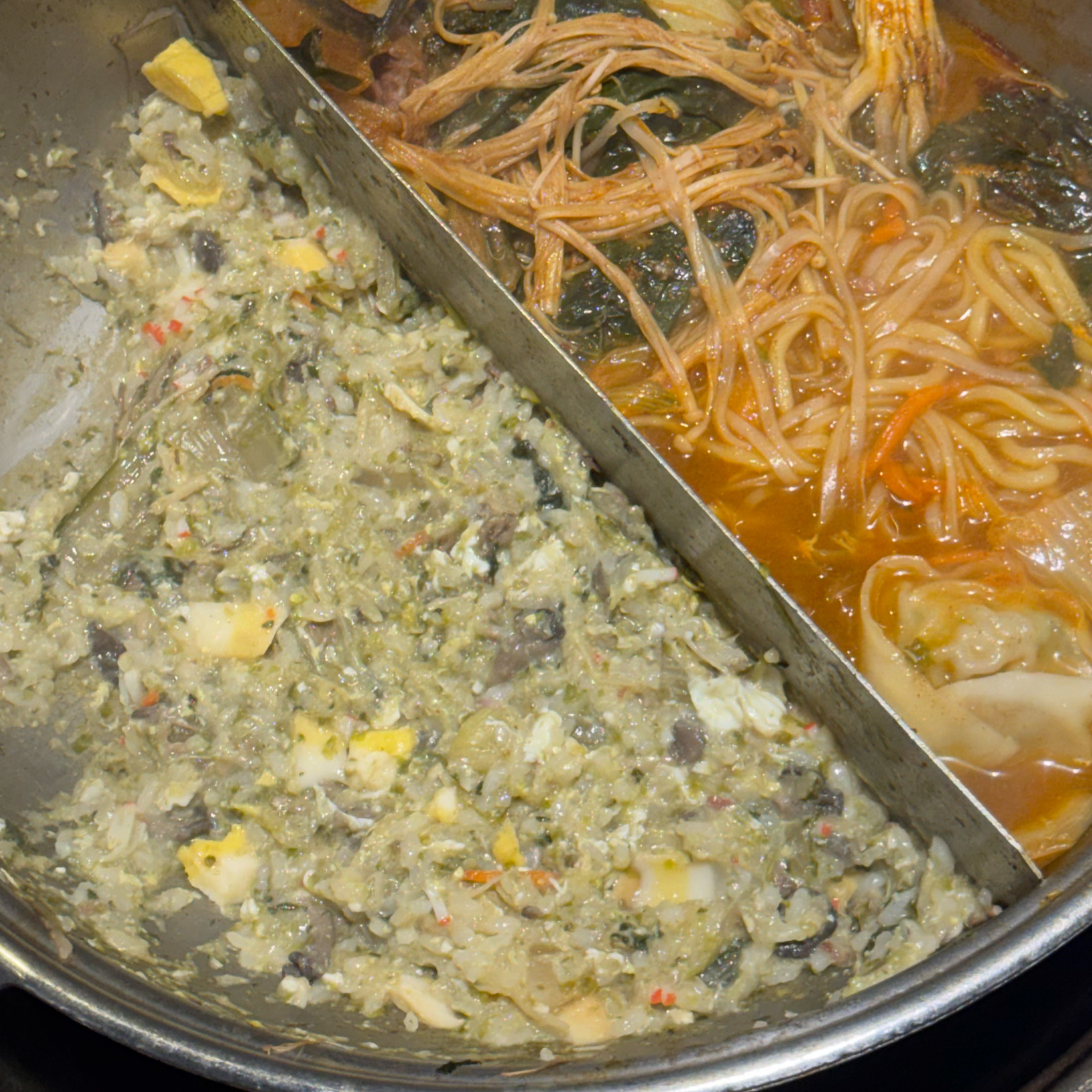 채소 고기 죽까지 모두 맛있어요. 굿. 건강하게 과식한 느낌. ㅋ - 수지구청 맛집 소담촌 수지구청점