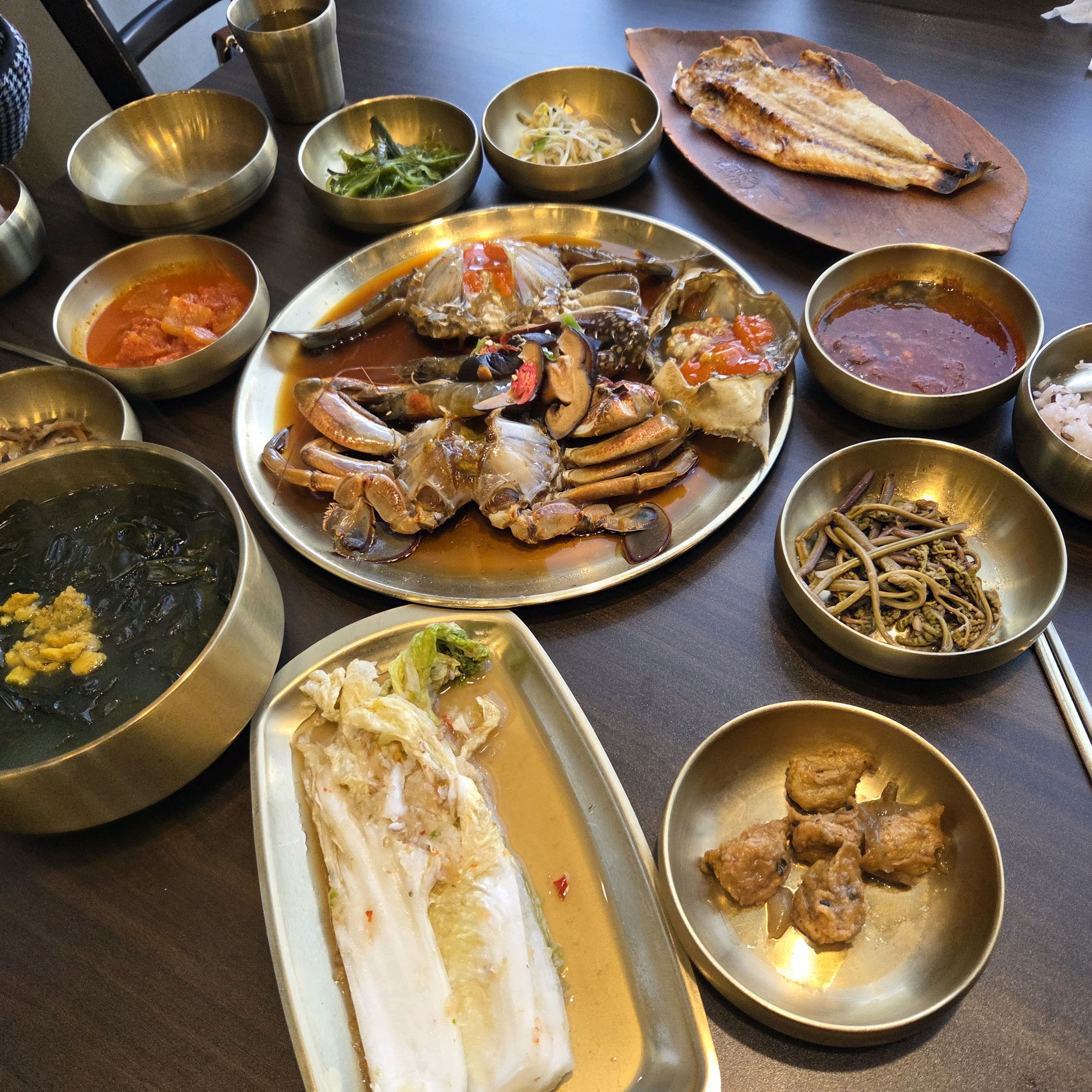 너무 맛있게 잘먹었습니다 - 제주 맛집 하귀 보배쌤보리김치와게장