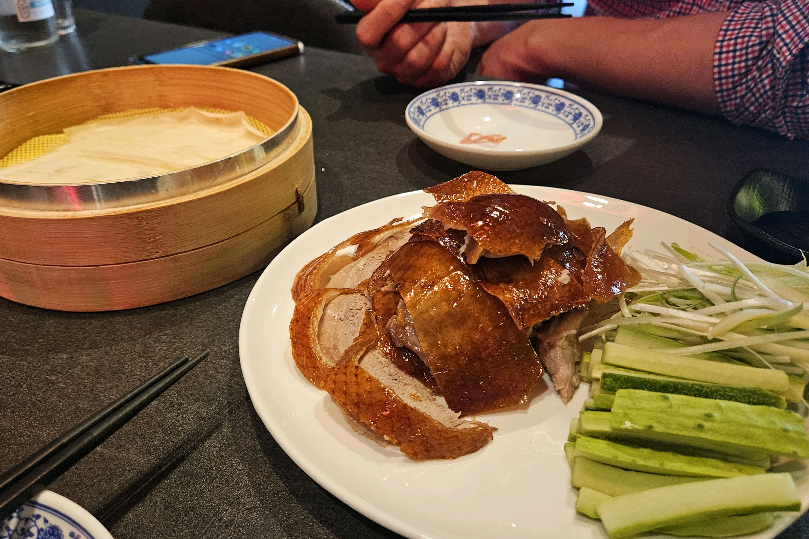 베이징 방문했을때 먹었던 베이징덕이 너무 맛있던 기억이 나서 검색해서 방문했어요~ - 불당동 맛집 유지경성