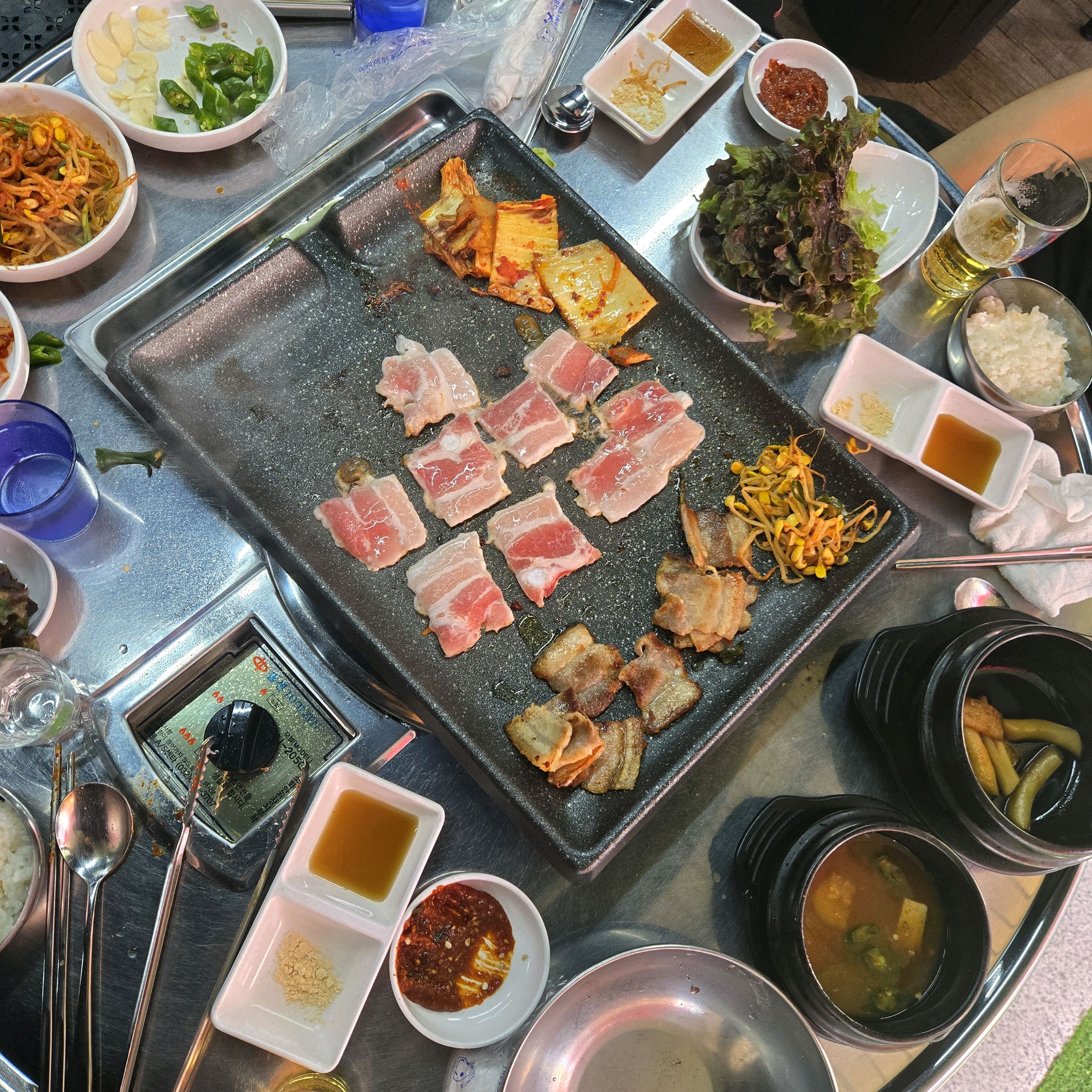 가성비도좋고 고기도넘 마싯어요 - 천호동 맛집 삼락 천호점