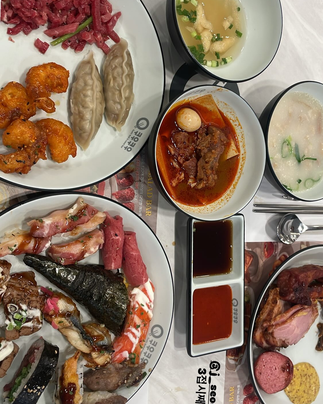데이트하러 밥먹으러 왔는데 너무 맛있게 잘먹고 갑니다 다음에도 또 올것같아요 ㅎㅎ - 청주 가경동 맛집 추천 쿠우쿠우 청주점