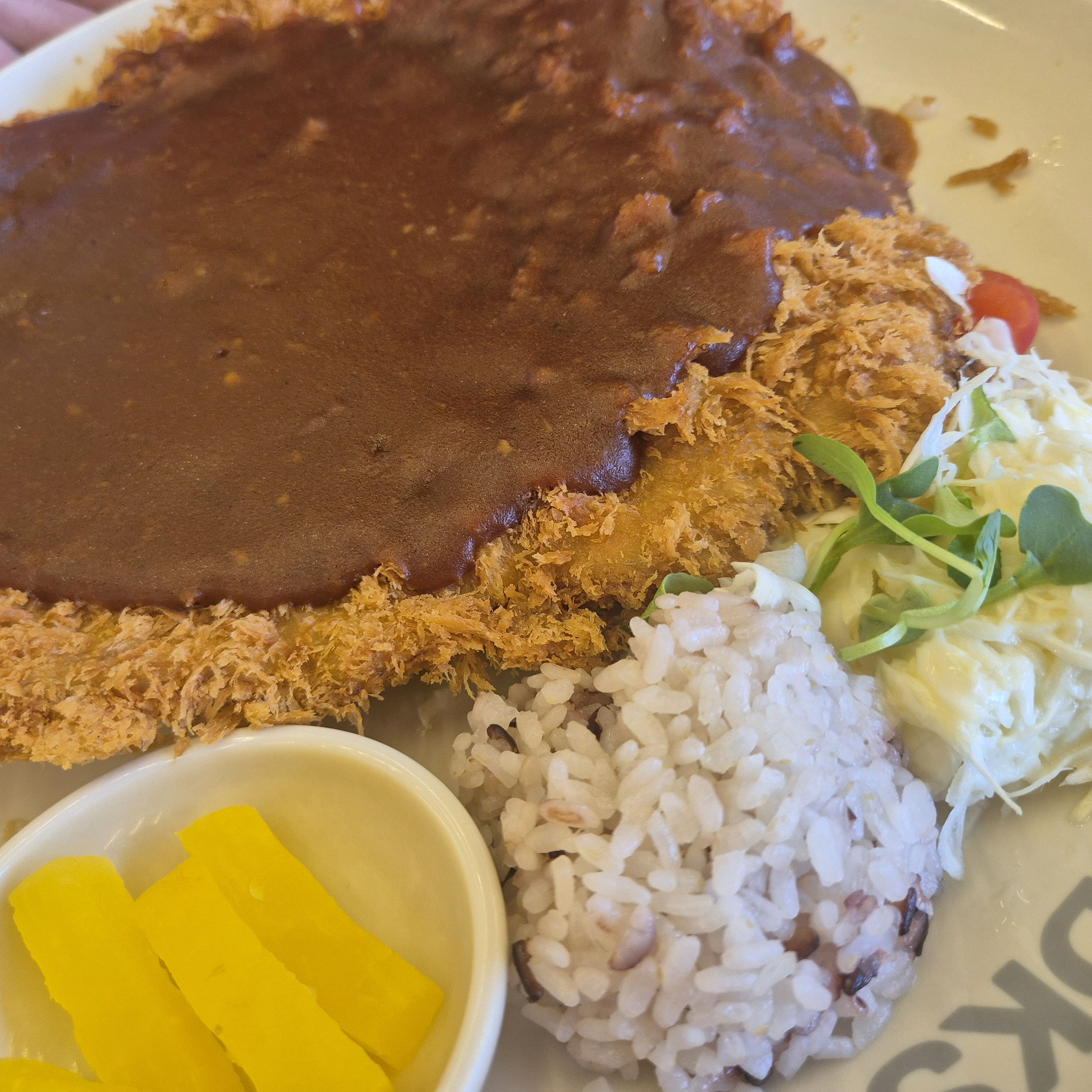 아이와함께오기좋고메뉴도하나하나다맛있어요. - 운양동 맛집 홍익돈까스 김포운양점
