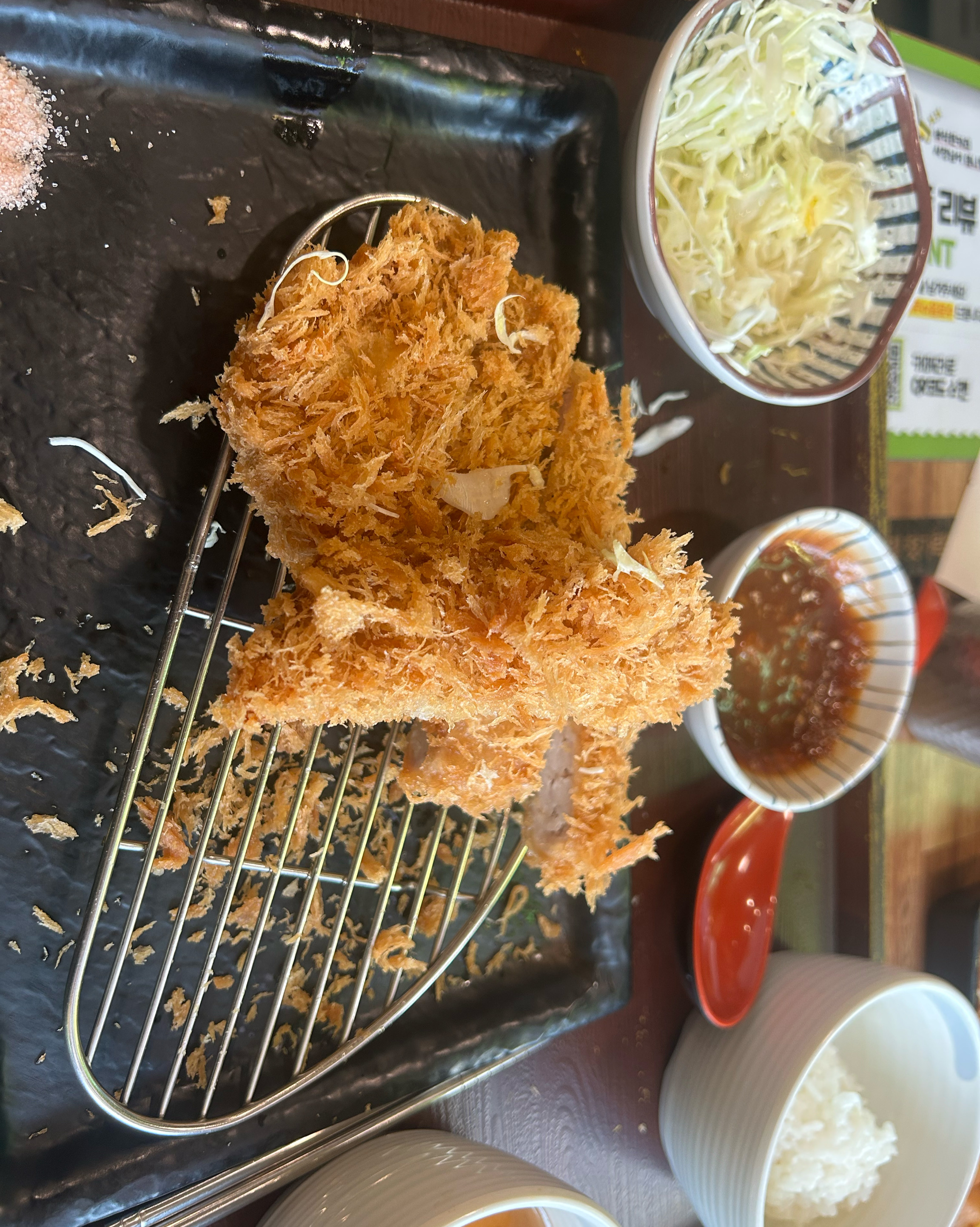 서현역 맛집 바삭돈카츠 서현점 내돈내산 방문리뷰