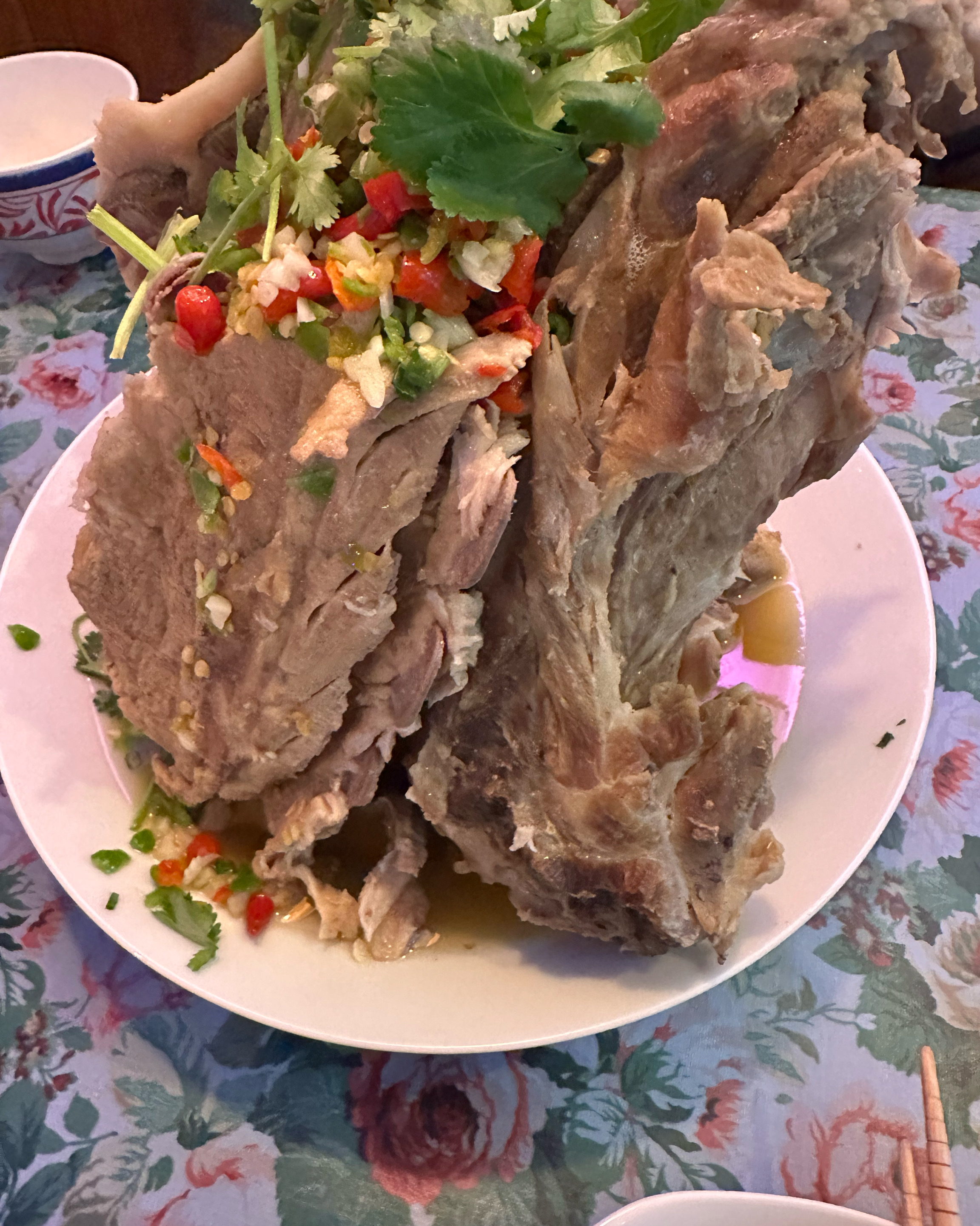 일단 랭쎕 3만원짜리 하나도 둘이서 못먹고 포장해왔어요 - 망원동 맛집 코랏