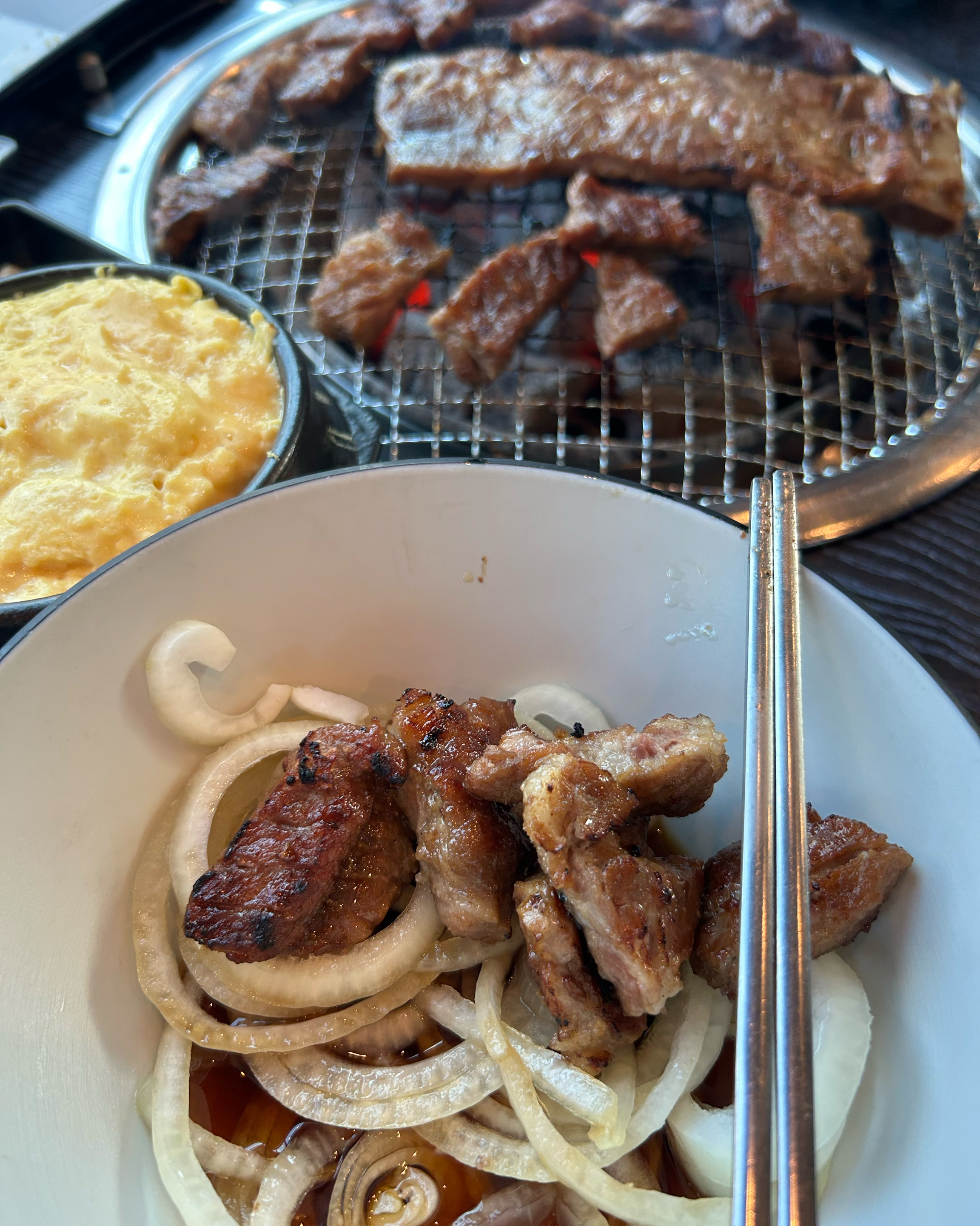 다섯번째 재방문~ 맛있어요 - 아바이마을 맛집 물회주는 고깃집 청초숯불갈비
