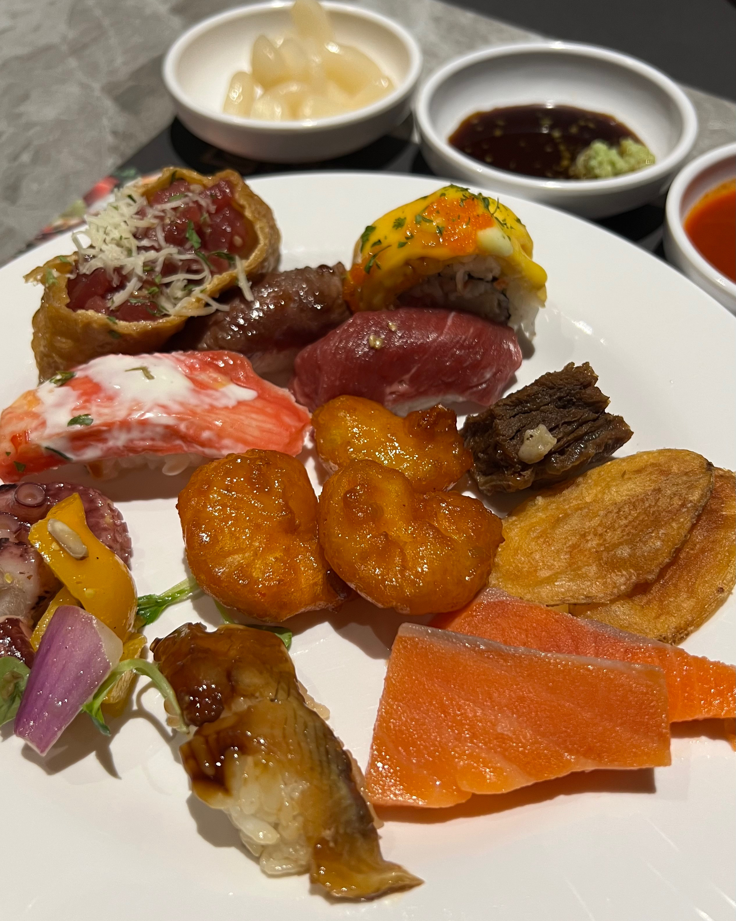 뷔페 매니아인데 음식 퀄리티가 정말 좋네요 - 영통 맛집 고메스퀘어 영통점
