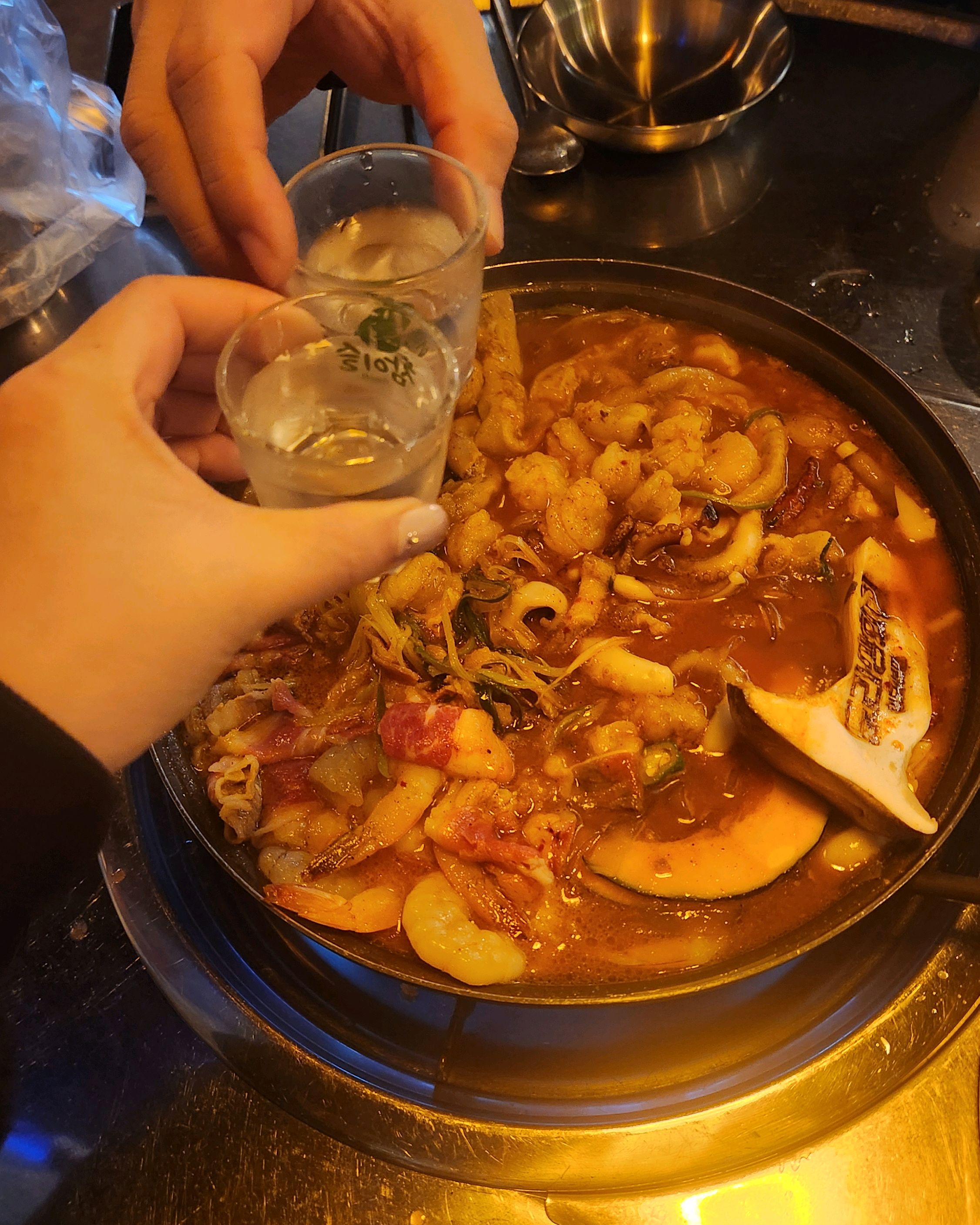 늘 곱도리탕만 먹다가 첨으로 낙곱차새 먹어봤어요 - 천호동 맛집 도리상회 천호본점