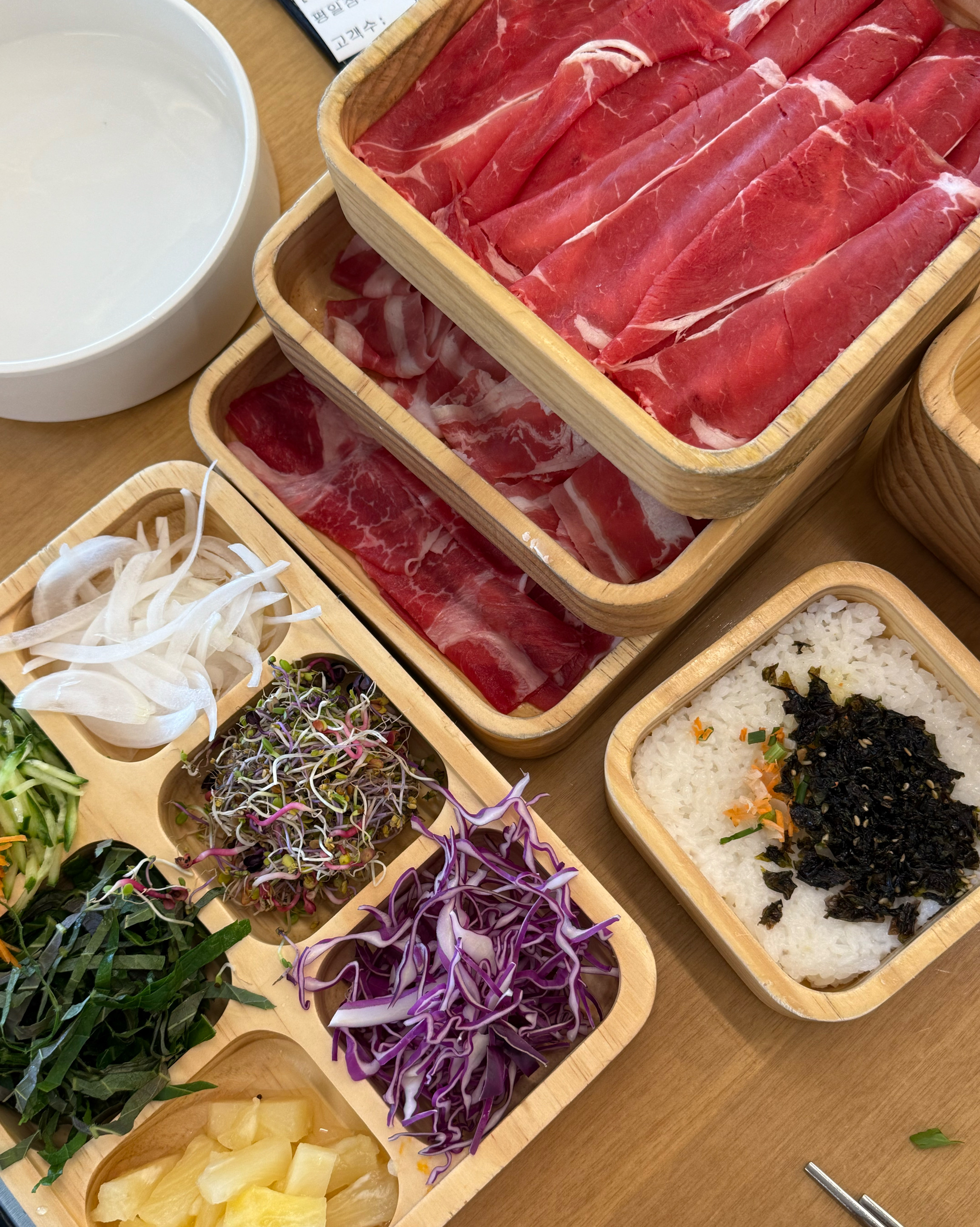 뷔페 구성이 좋아 가성비 좋고 - 다산역 맛집 샤브올데이 다산신도시점