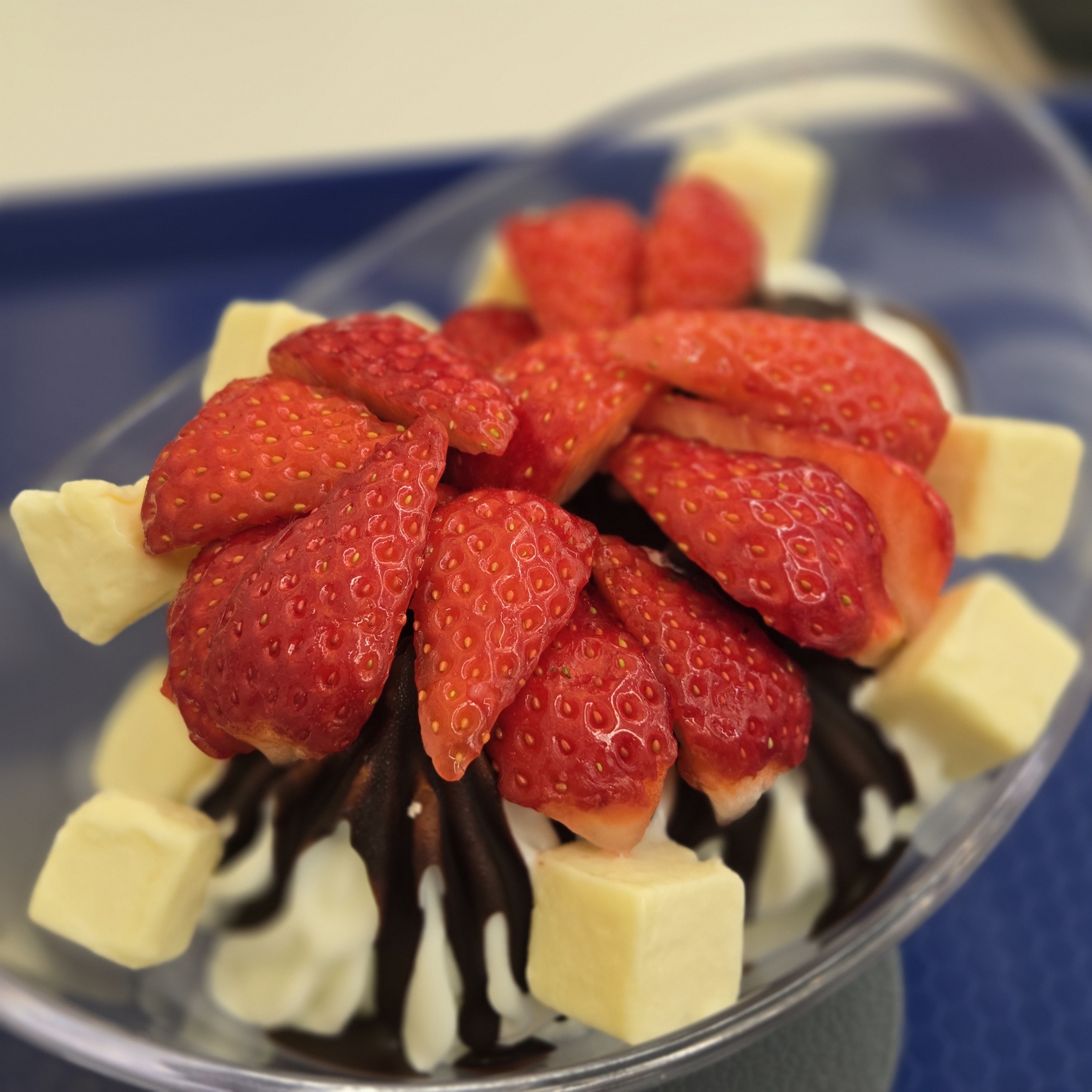 과일도 신선하고 맛있습니당-! - 천호동 맛집 카페요아정 천호역로데오점