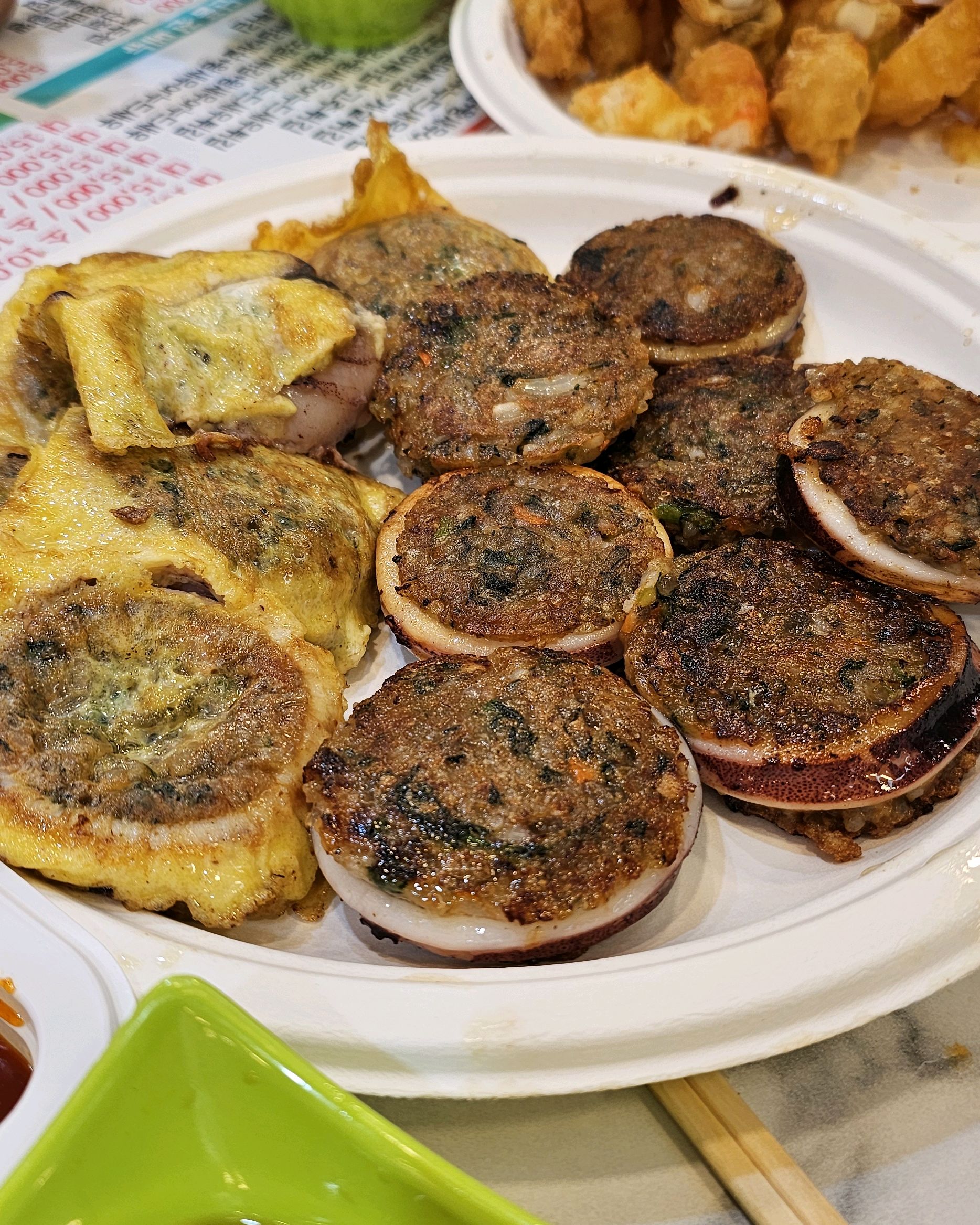 주문 시스템 간편하고 좋아요. - 아바이마을 맛집 현태네튀김 속초중앙시장본점