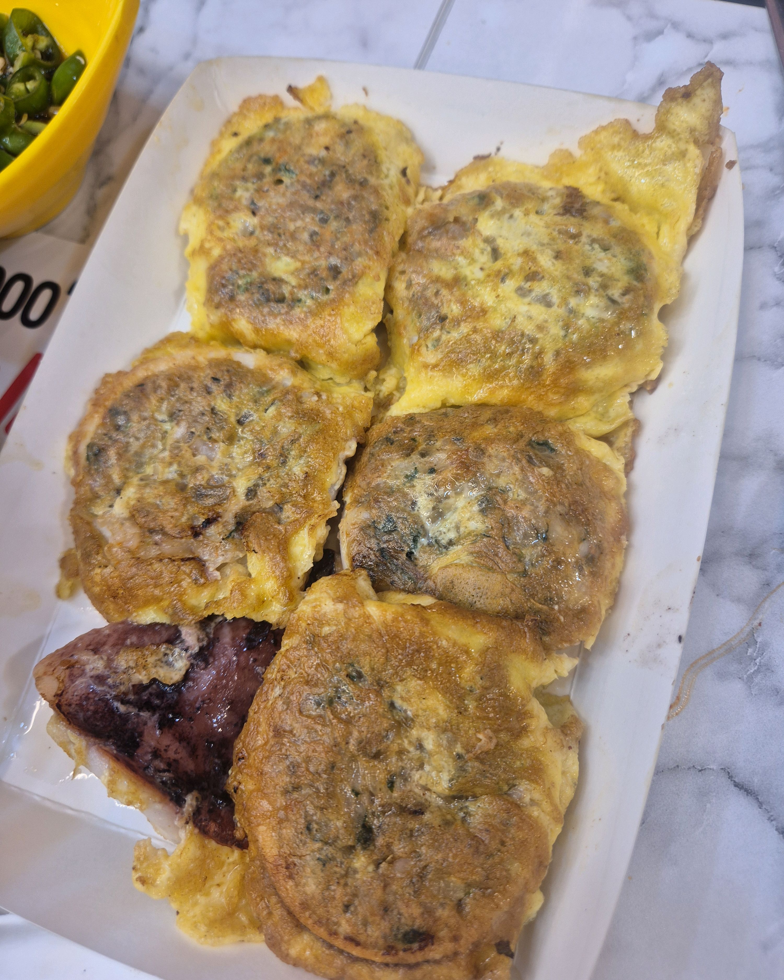 오징어순대는 누룽지가 맛있어요!!! - 아바이마을 맛집 현태네튀김 속초중앙시장본점