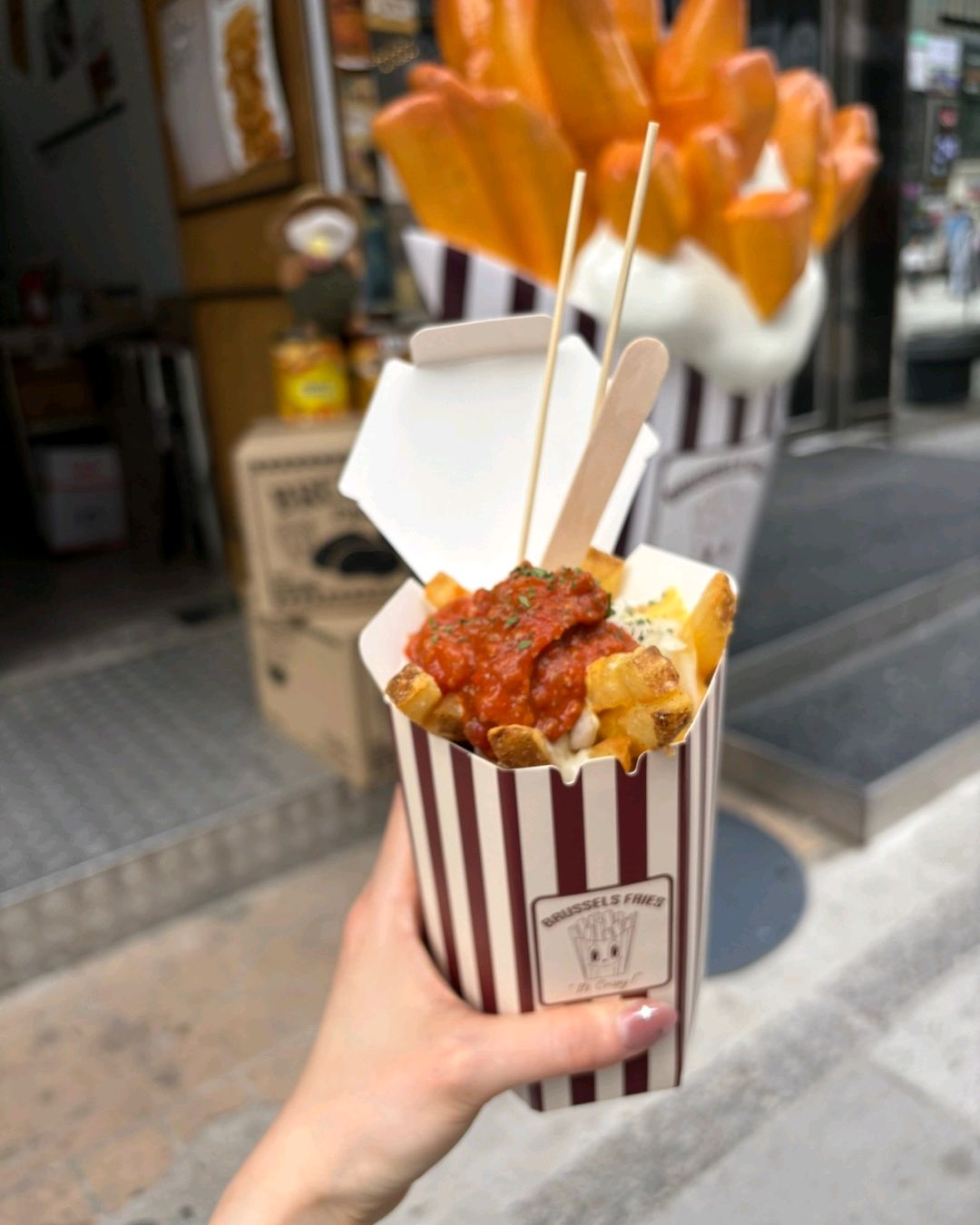 서현역 맛집 브뤼셀프라이 서현점 내돈내산 리얼후기