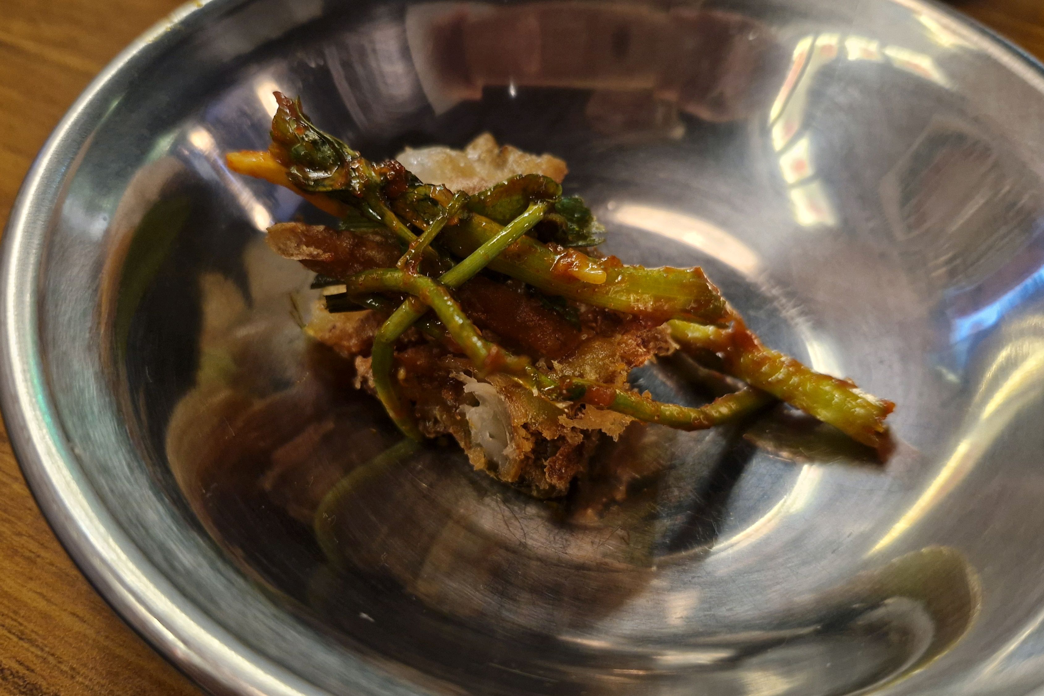 향긋한 미나리 무침이 넘흐 좋아요 - 불당동 맛집 79대포 불당점