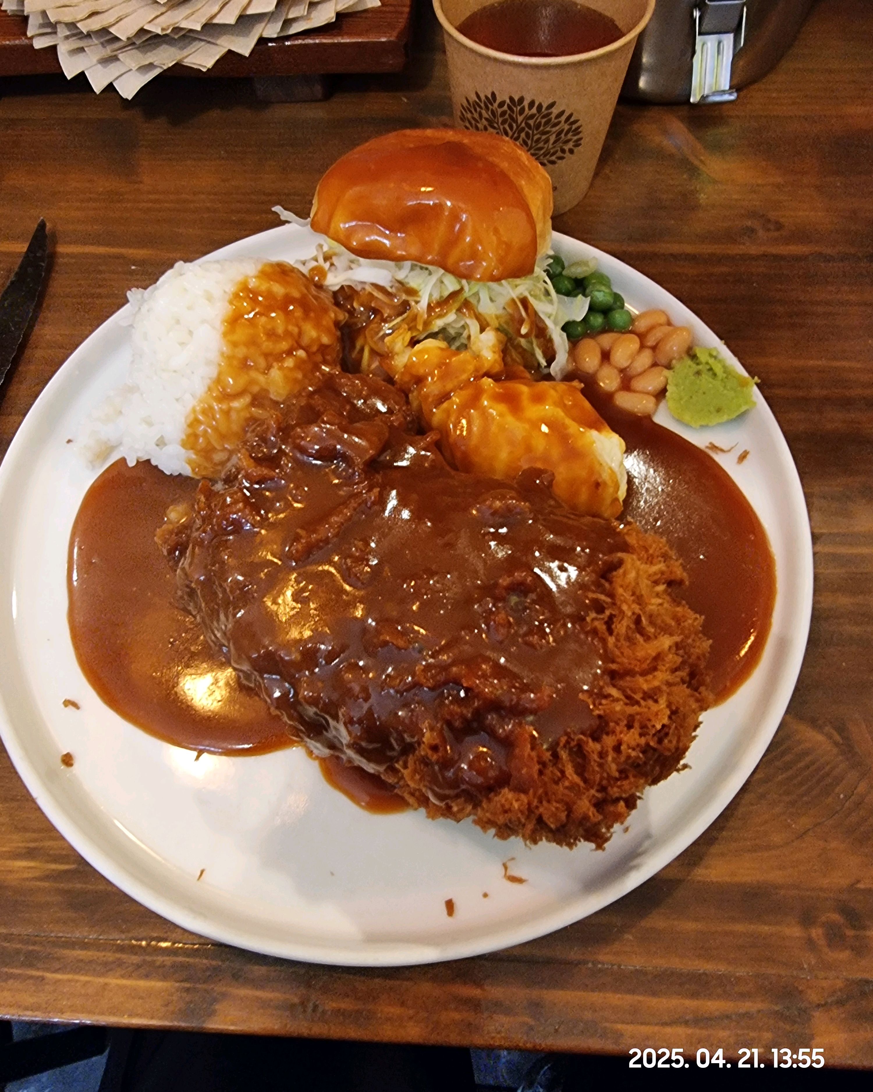 돈까스는 소스가 꿀 같다고 해야하나 맛있어요♡ - 대구 맛집 남산에