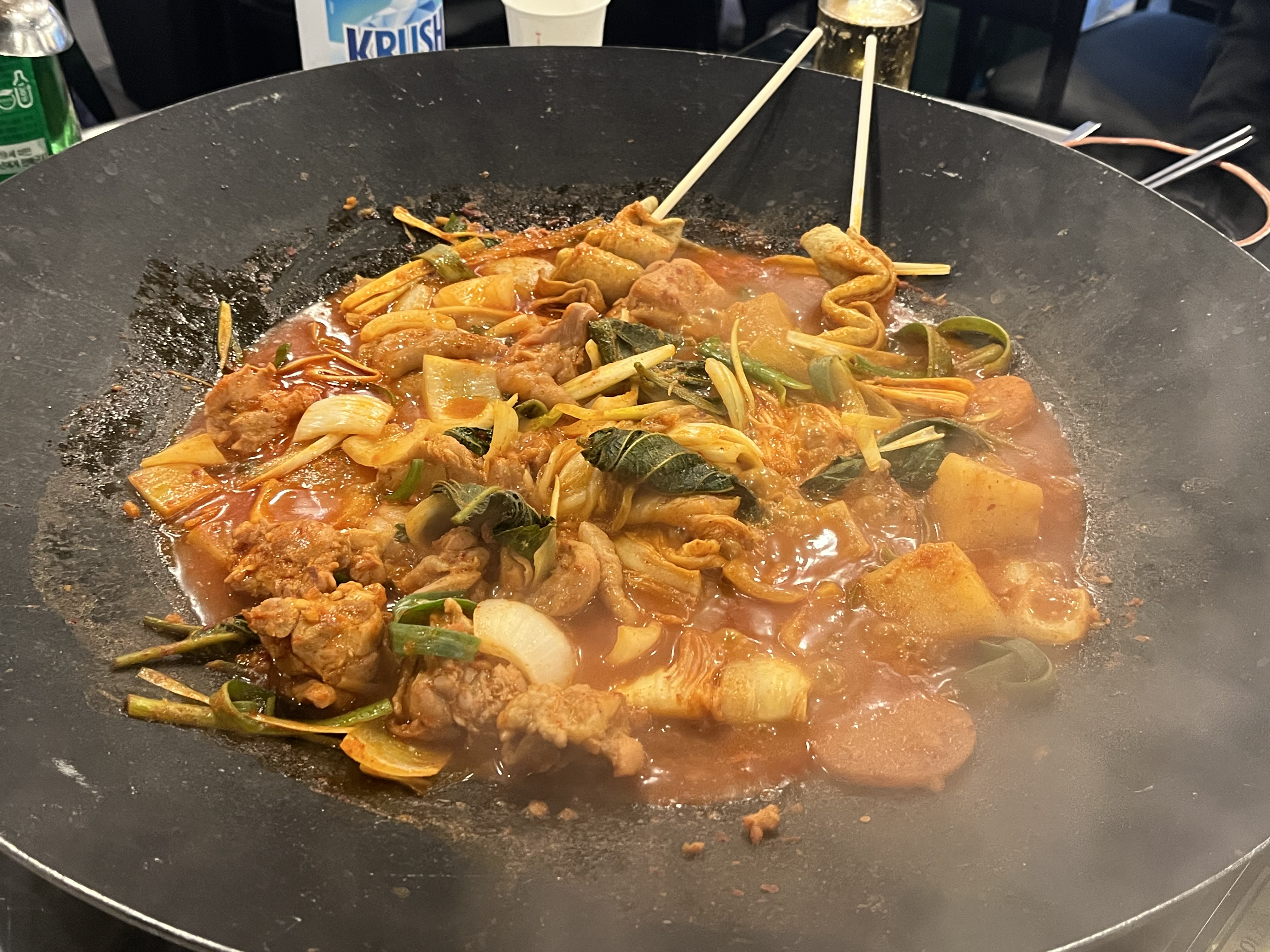 서현역 맛집 까치솥뚜껑닭도리 서현점 내돈내산 방문리뷰