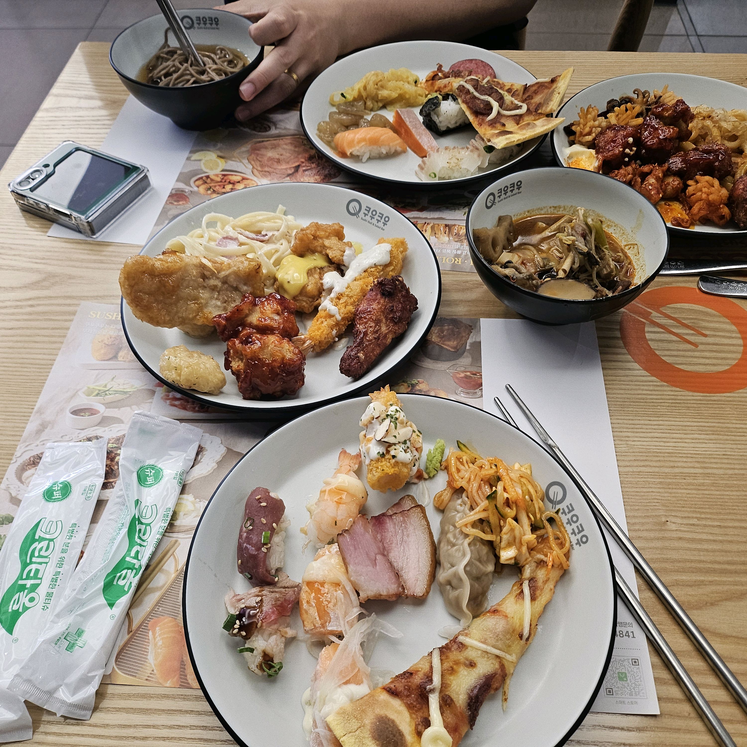 평일 점심이용했습니다 - 오산 맛집 추천 쿠우쿠우 오산점