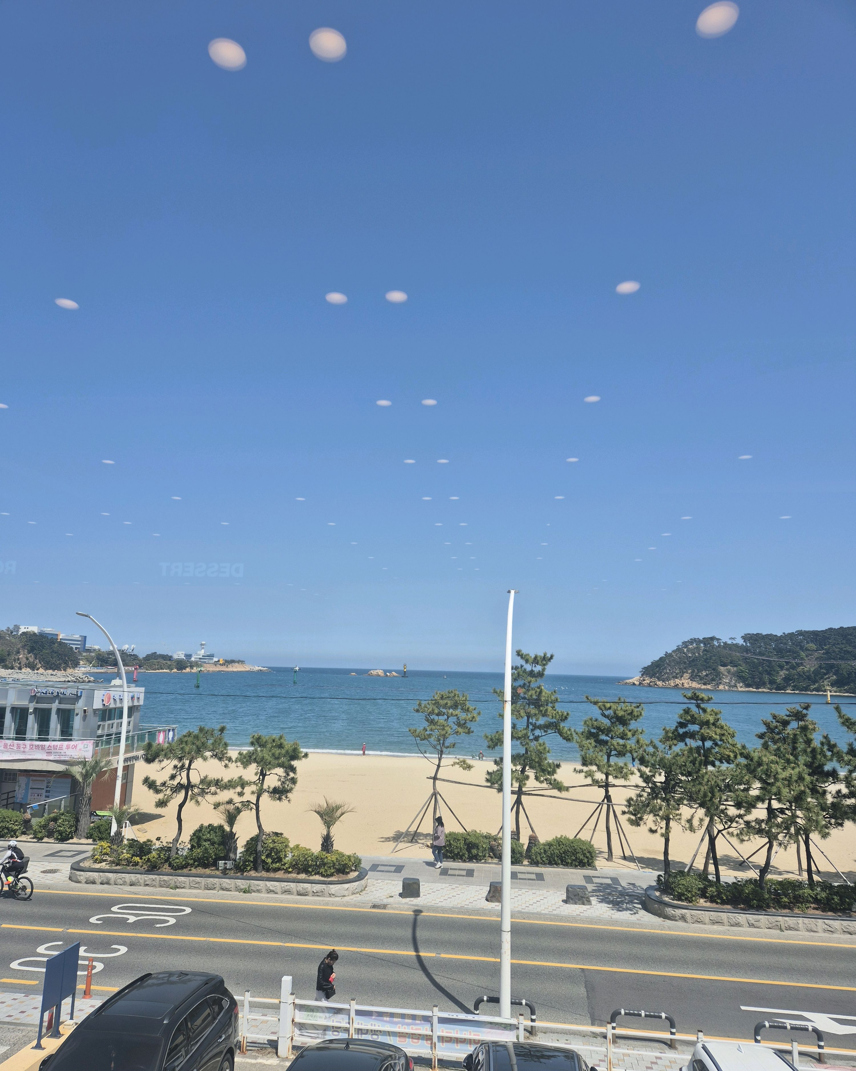 오늘회식날 직장동료와 함께 샵올데이에서 바라본뷰 - 울산 동구 맛집 샤브올데이 울산동구점