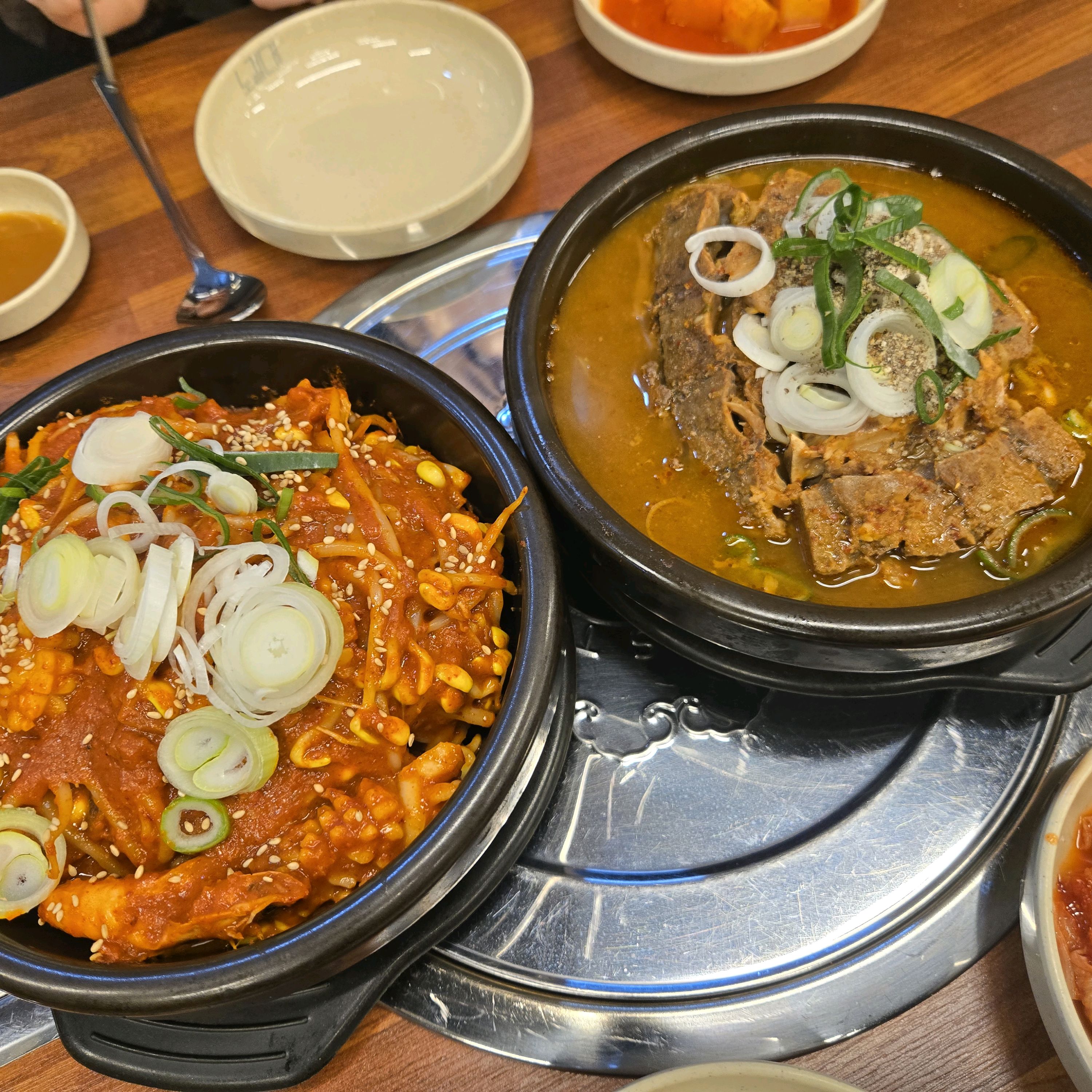 감자탕 냄새안나고 안맵고 맛나요 - 불당동 맛집 노걸대감자탕 불당점
