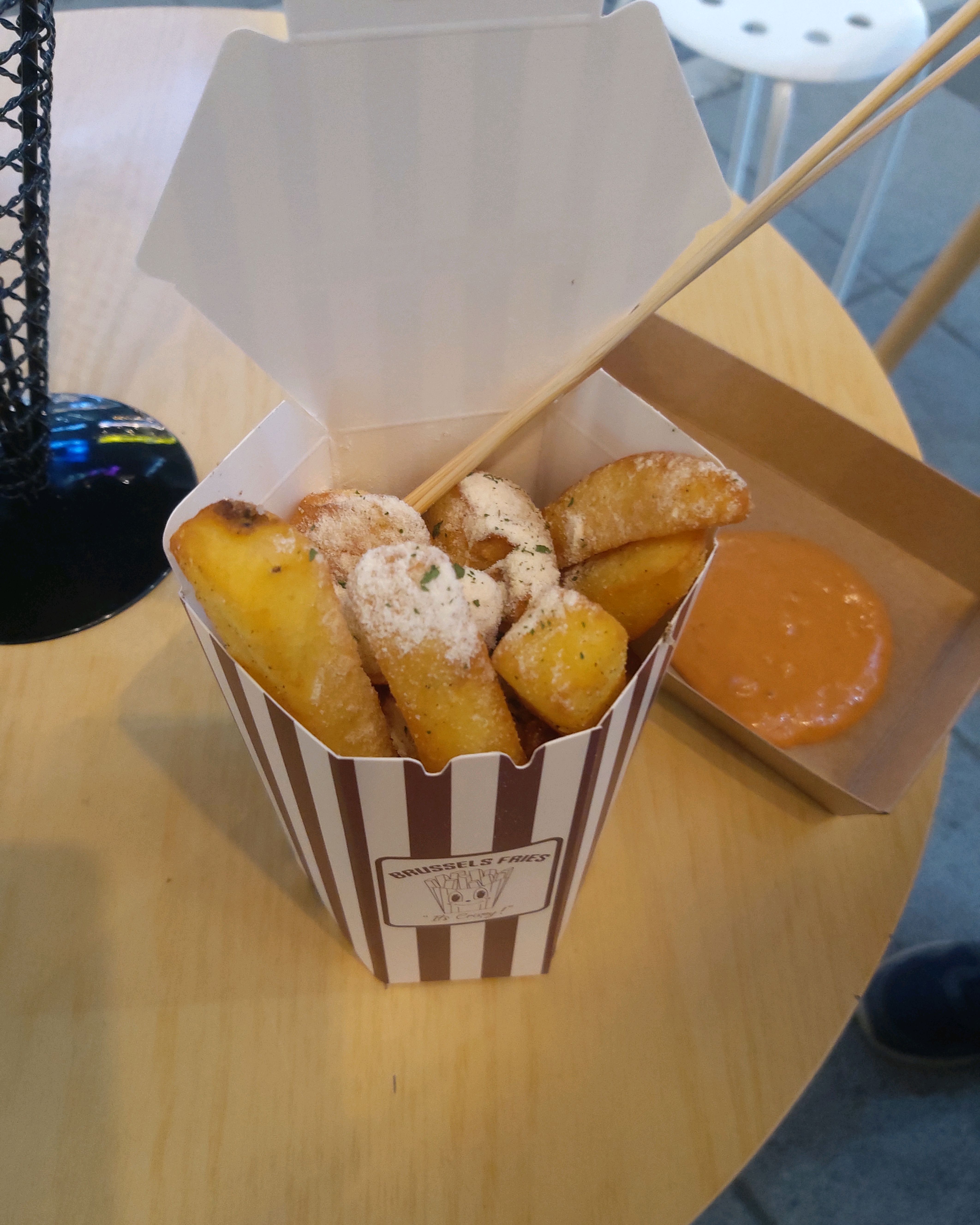서현역 맛집 브뤼셀프라이 서현점 내돈내산 리얼후기