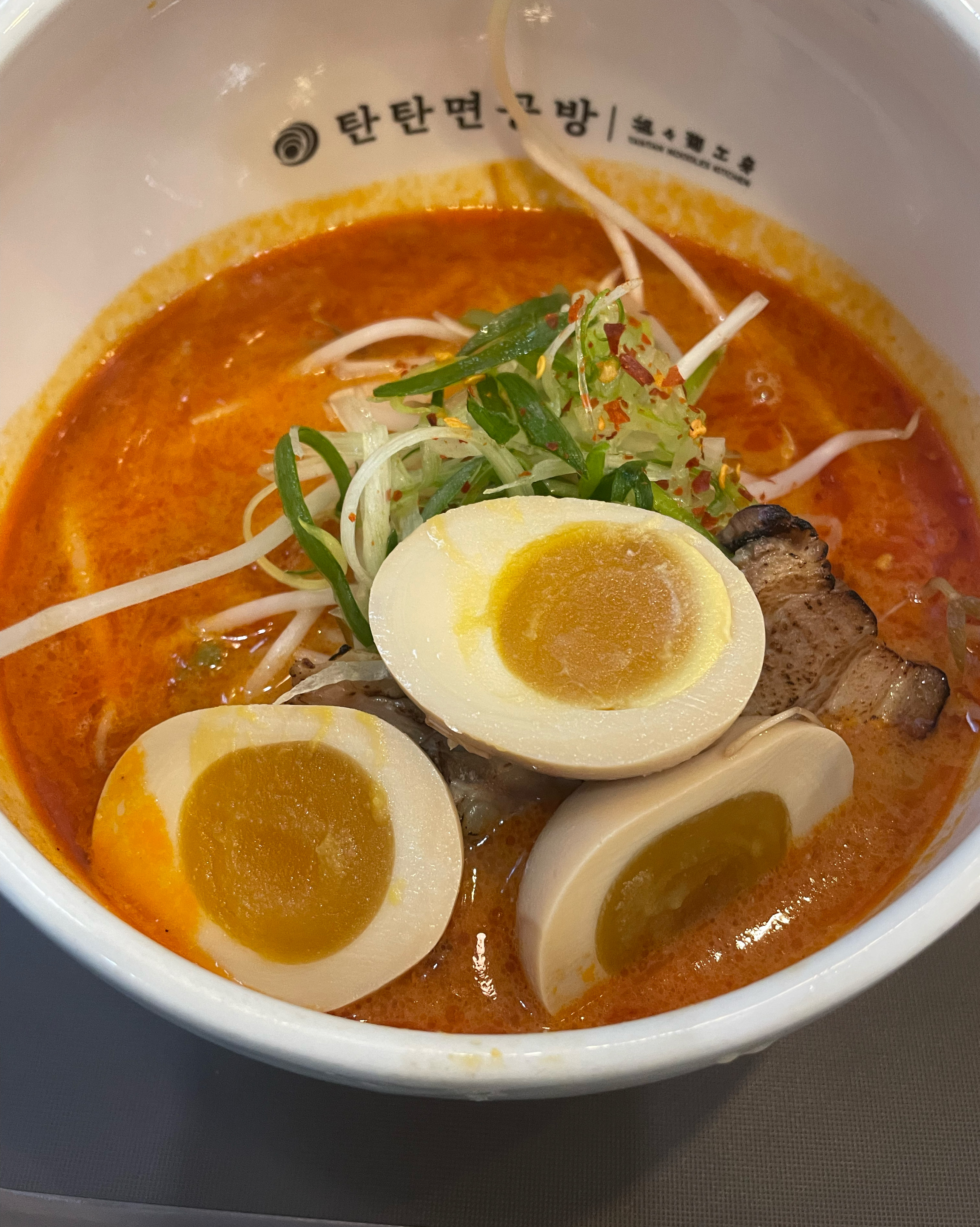 탄탄면 계란밥 가라아게 볶음김치 전부 다 너무 맛있게 먹었습니다 자주 올게요 번창하세요 - 불당동 맛집 탄탄면공방 천안신불당점