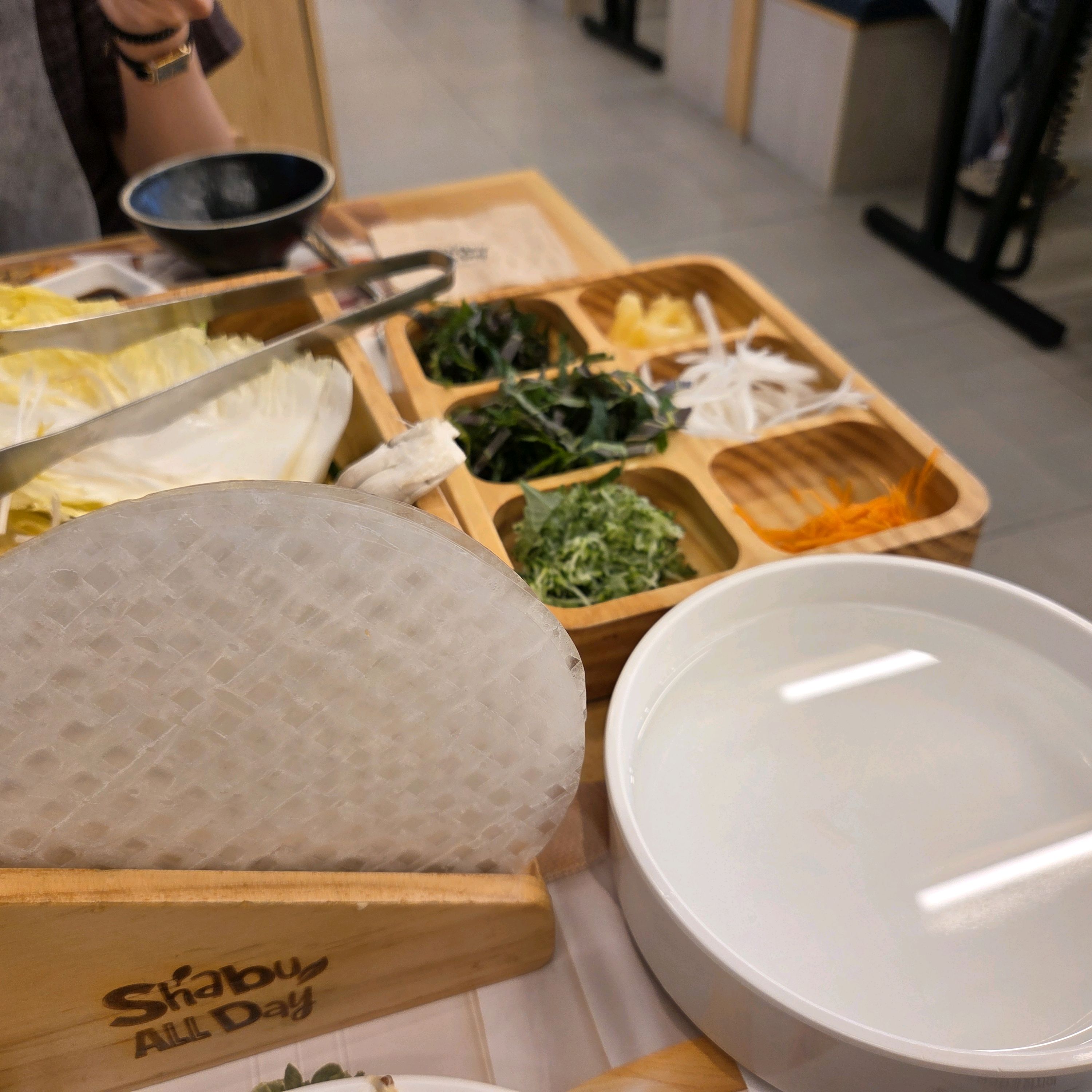 채소도 신선하고 관리잘되어있어서 좋습니다 - 동탄 맛집 샤브올데이 동탄신도시점