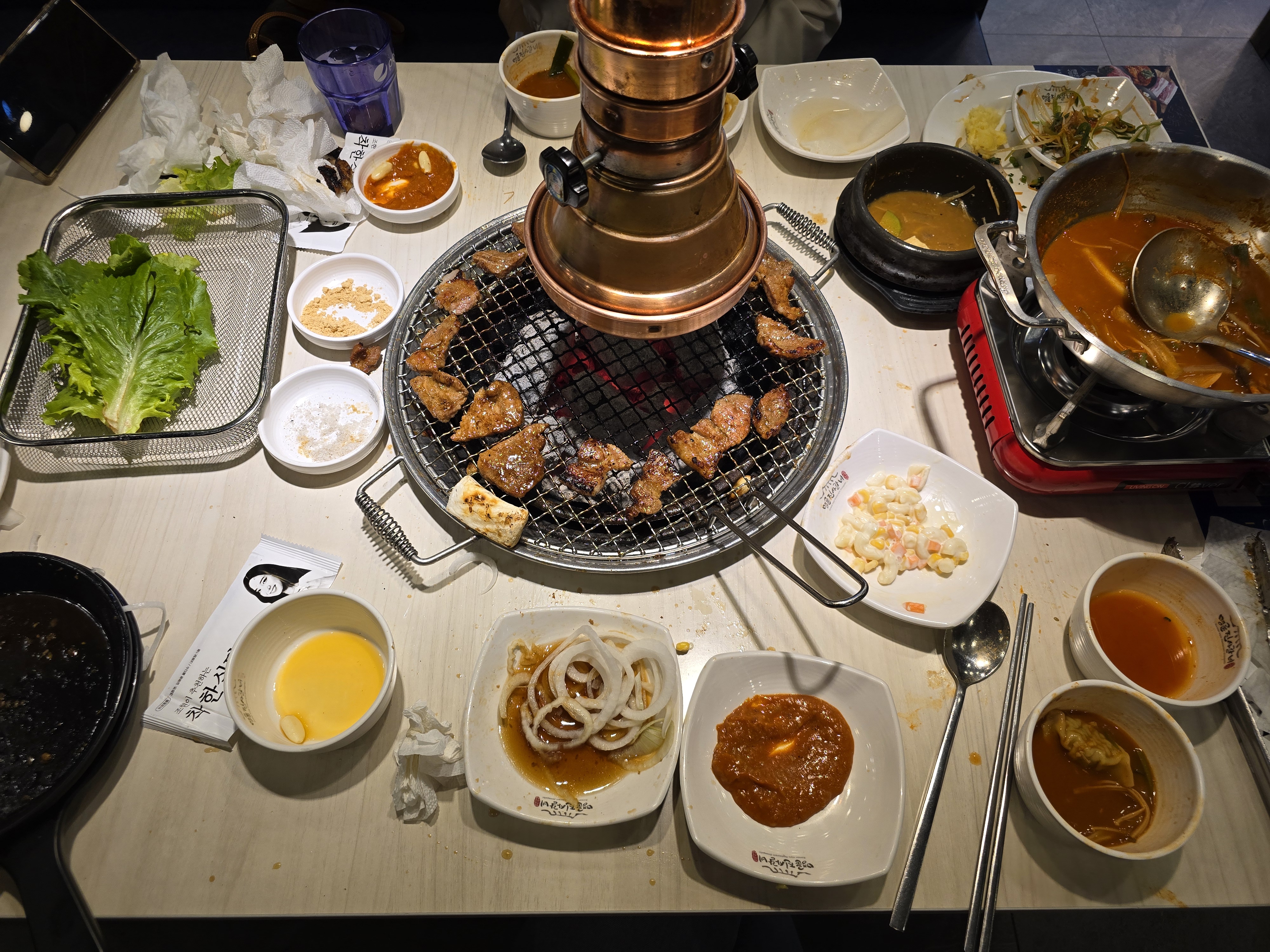명륜진사갈비 여러 지점 다녀봤지만, 이번에 간 이 지점은 단연코 전국, 전세계 베스트 넘버