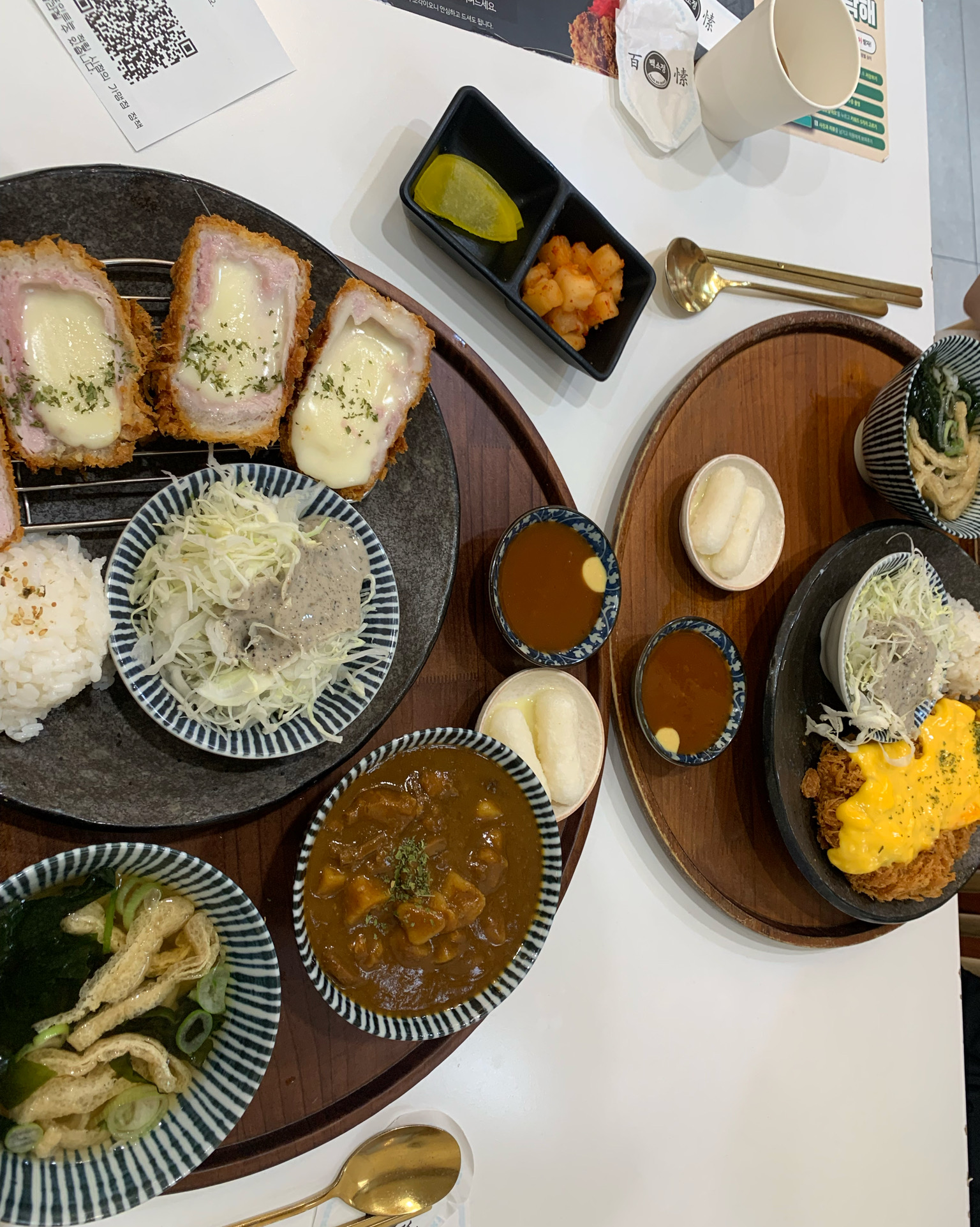 친구랑 치즈카츠가 먹고 싶어서 왔는데 너무너무 맛있었어요 담에 또 올게요!! - 계양구청 맛집 백소정 계양구청점