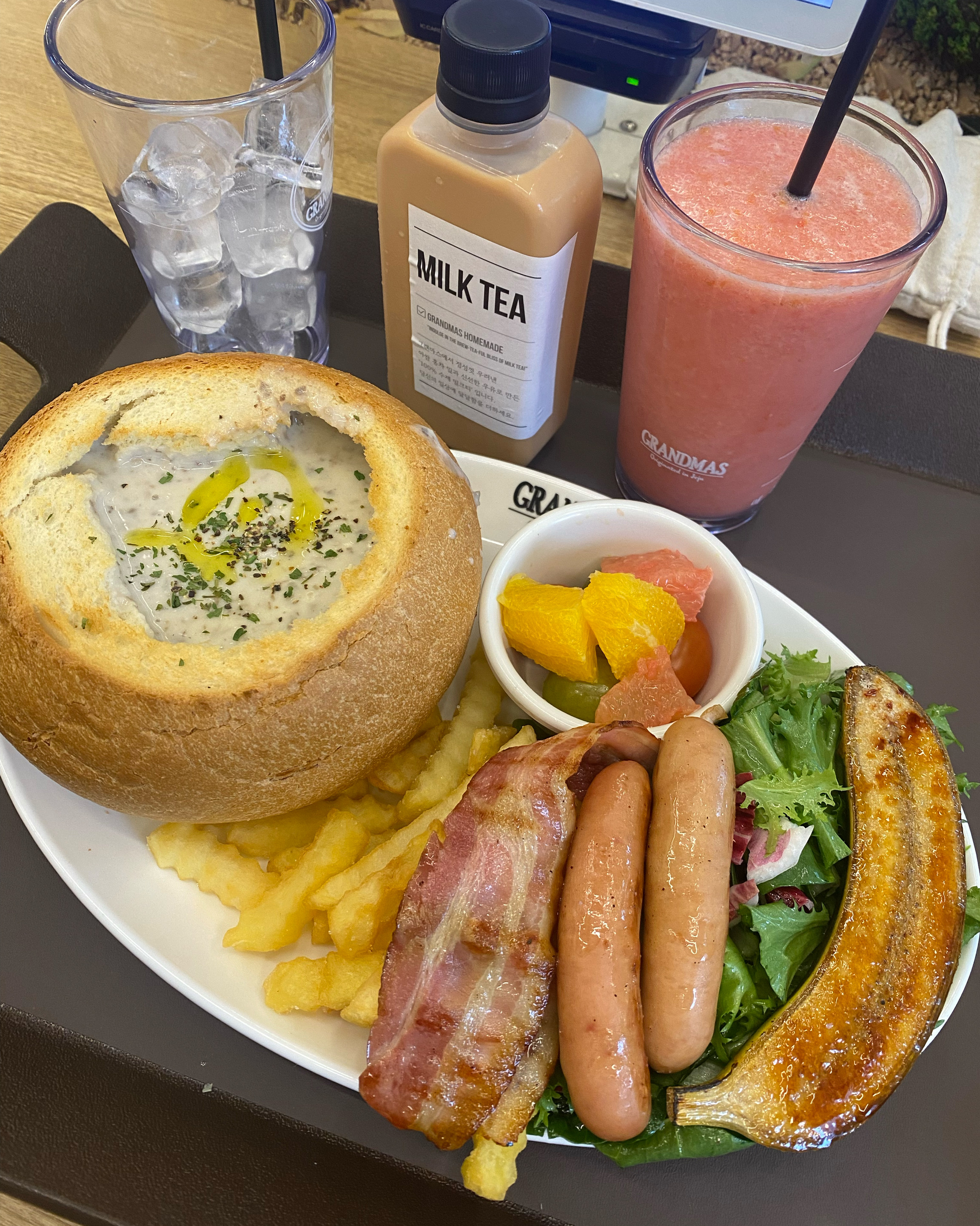 정자역 맛집 그랜마스 정자카페거리직영점 내돈내산 방문리뷰