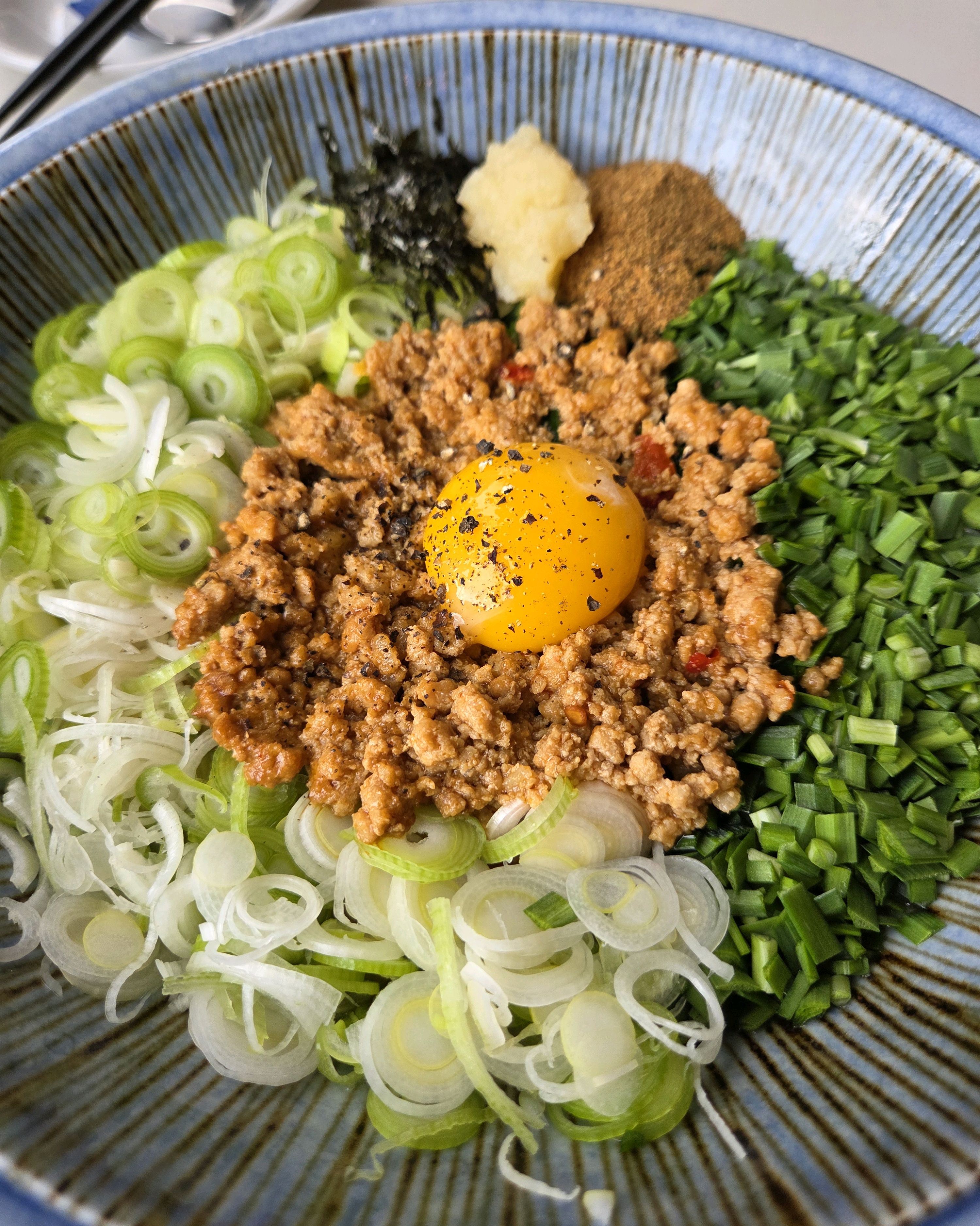 다시마소스랑 고추기름 넣어서 비벼먹으면 되는 마제소바 - 안양 맛집 마시타