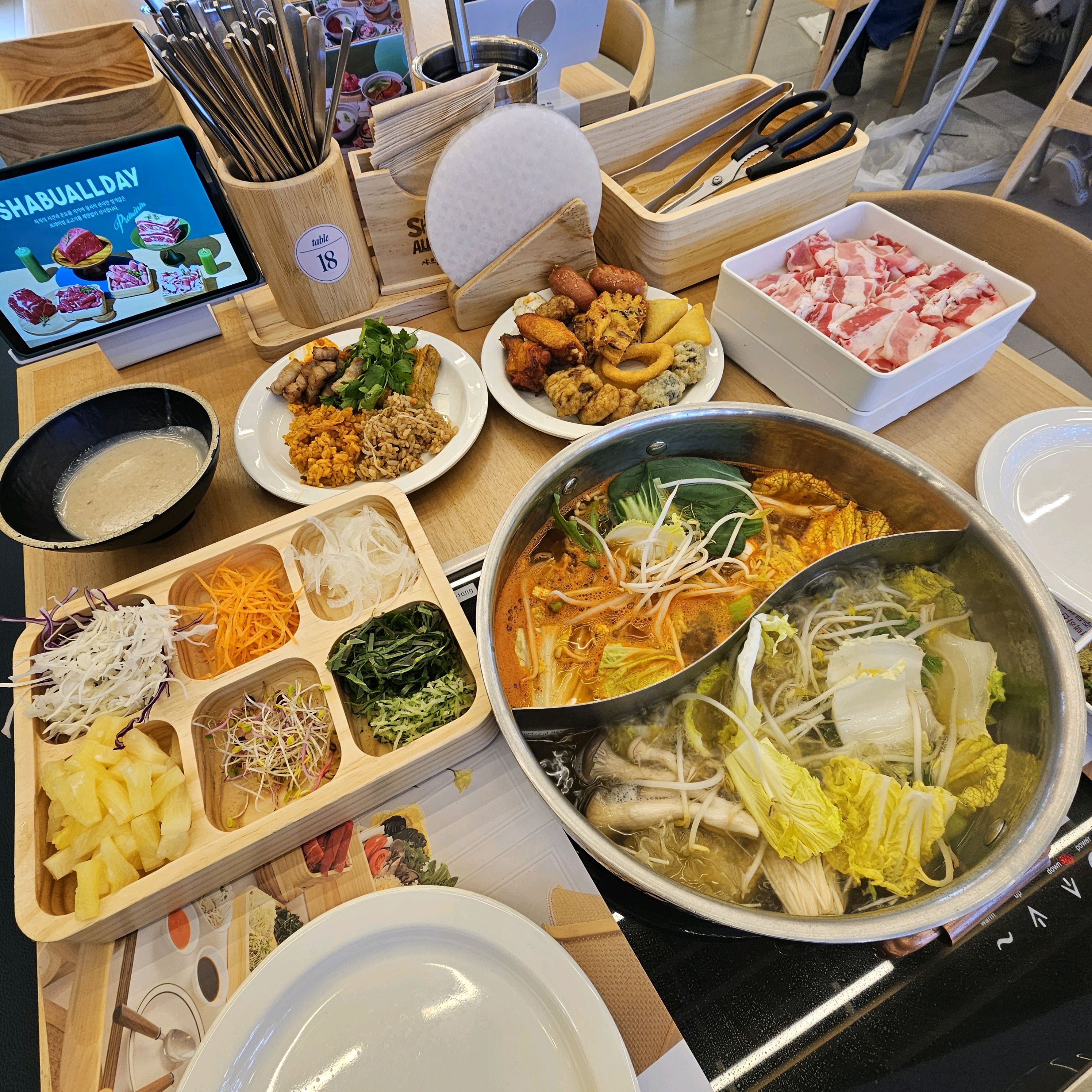 처음 방문 해봤어요 - 양주 삼숭동 맛집 샤브올데이 양주삼숭점